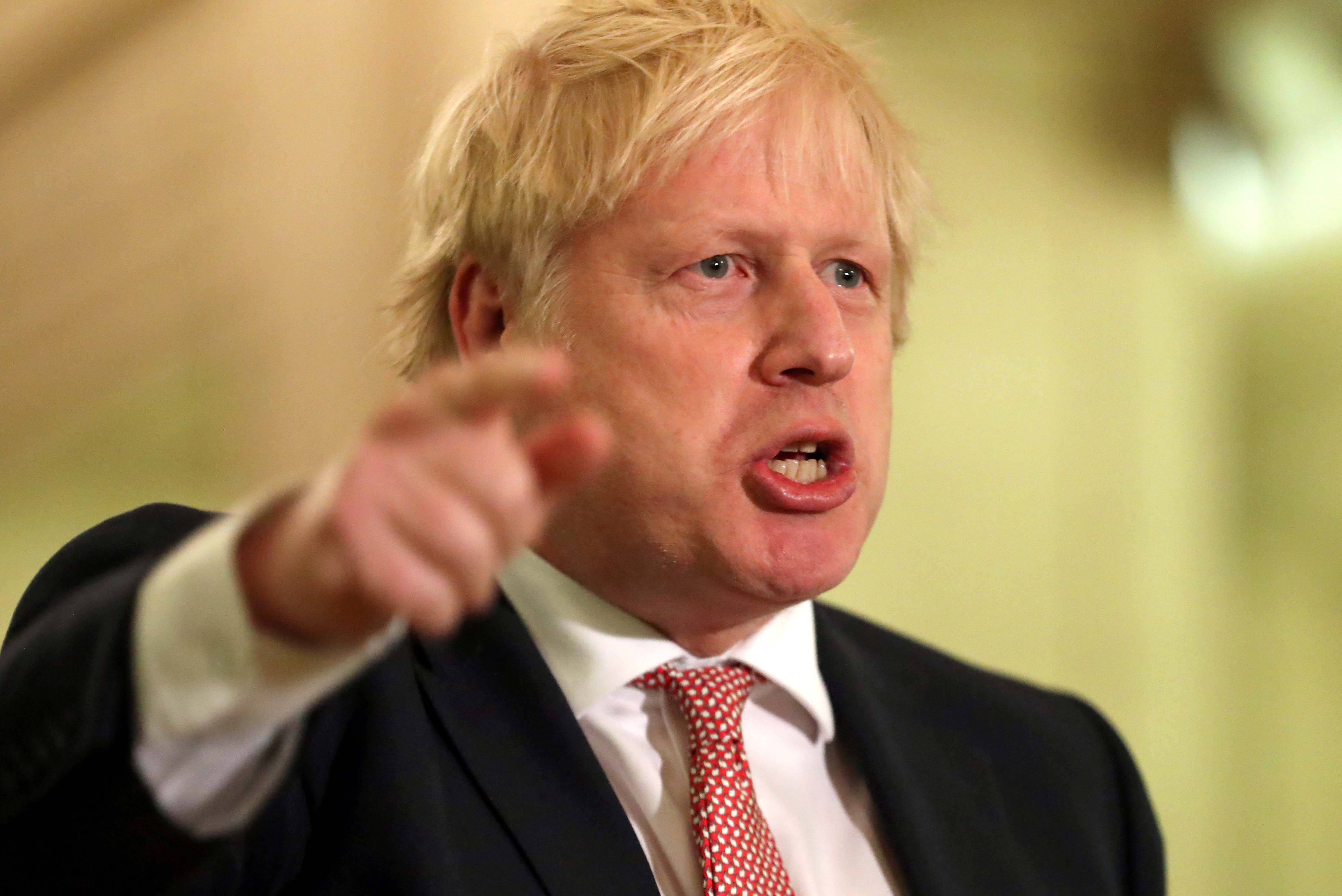 Boris Johnson, blond hair, suit, 4K Desktop Wallpaper