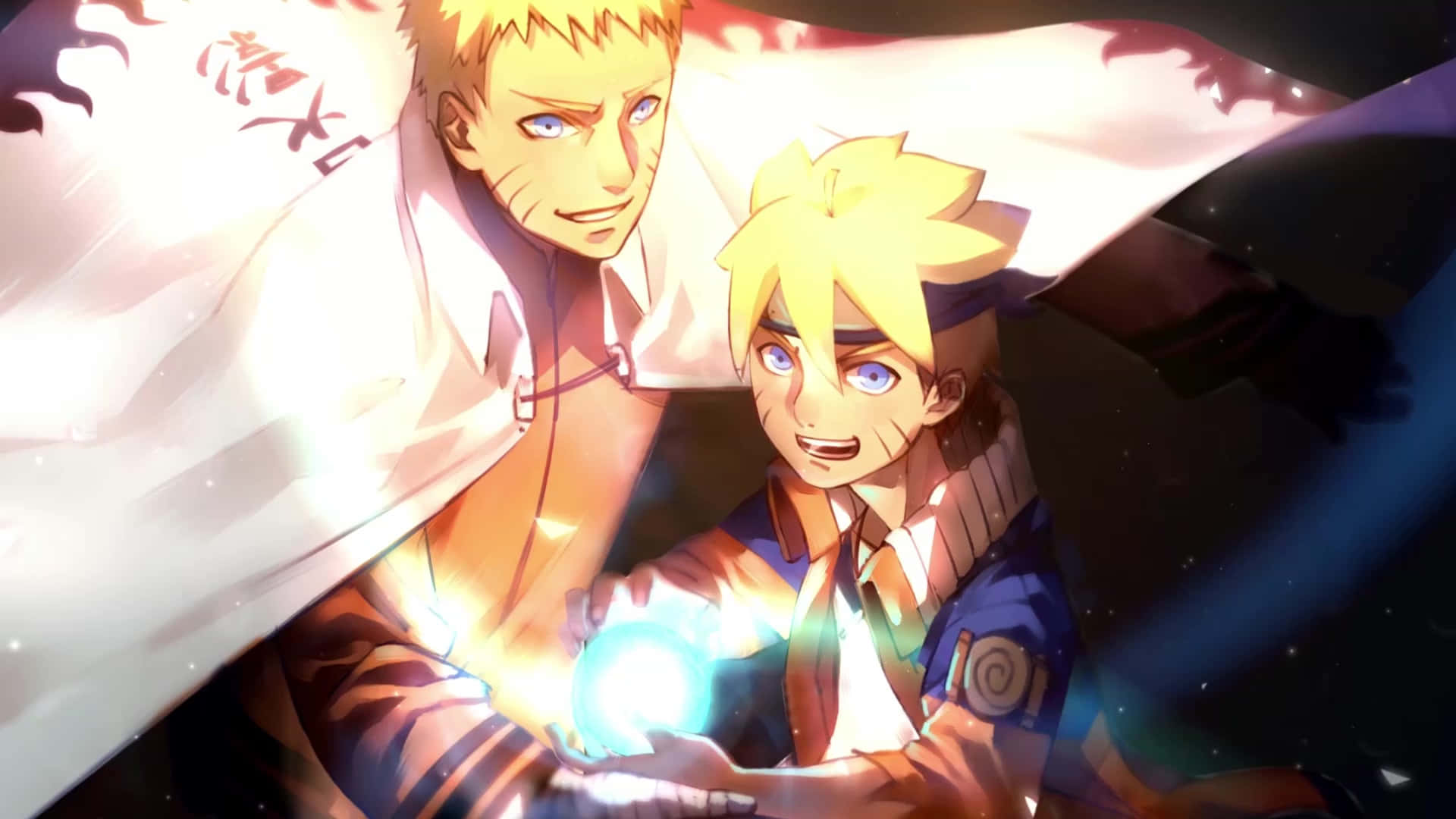 Naruto, Boruto, rasengan, Full HD Desktop Wallpaper