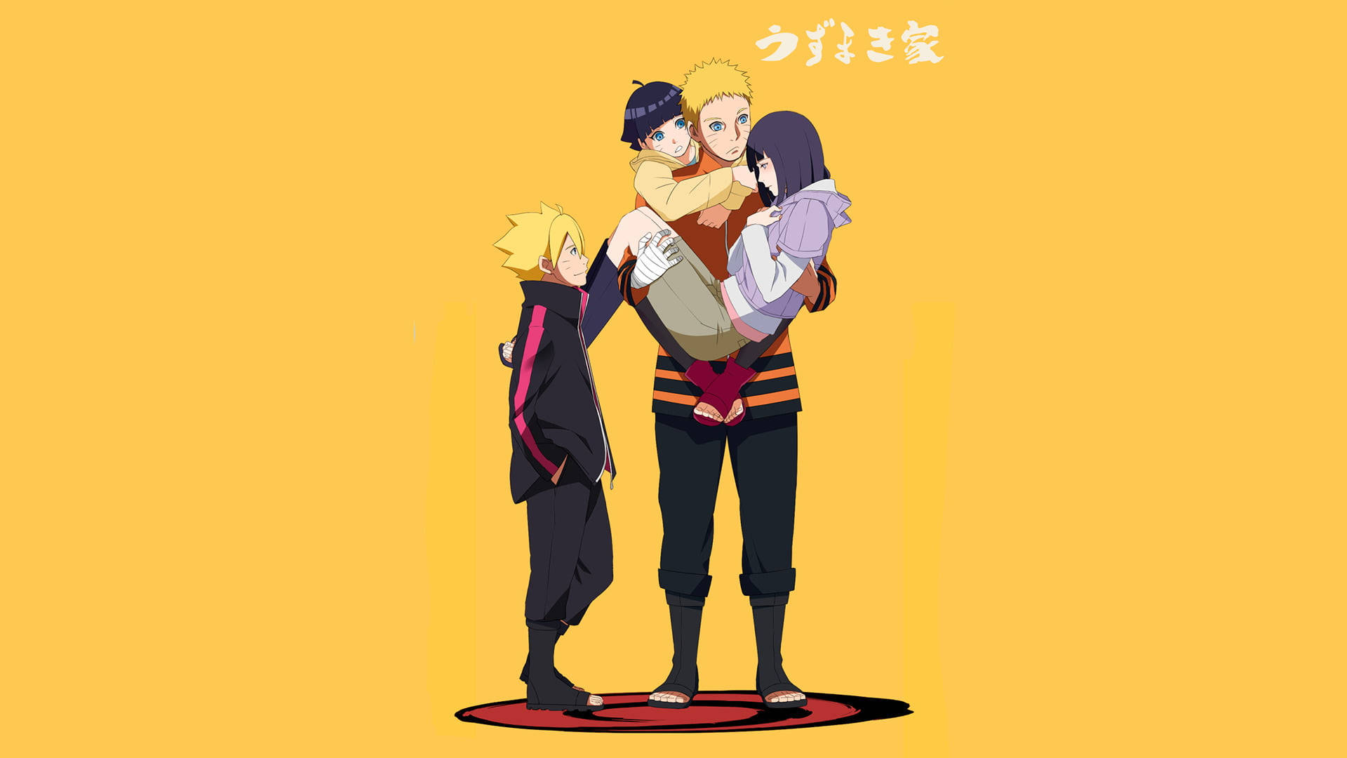 Naruto, Boruto, family, Full HD Desktop Wallpaper