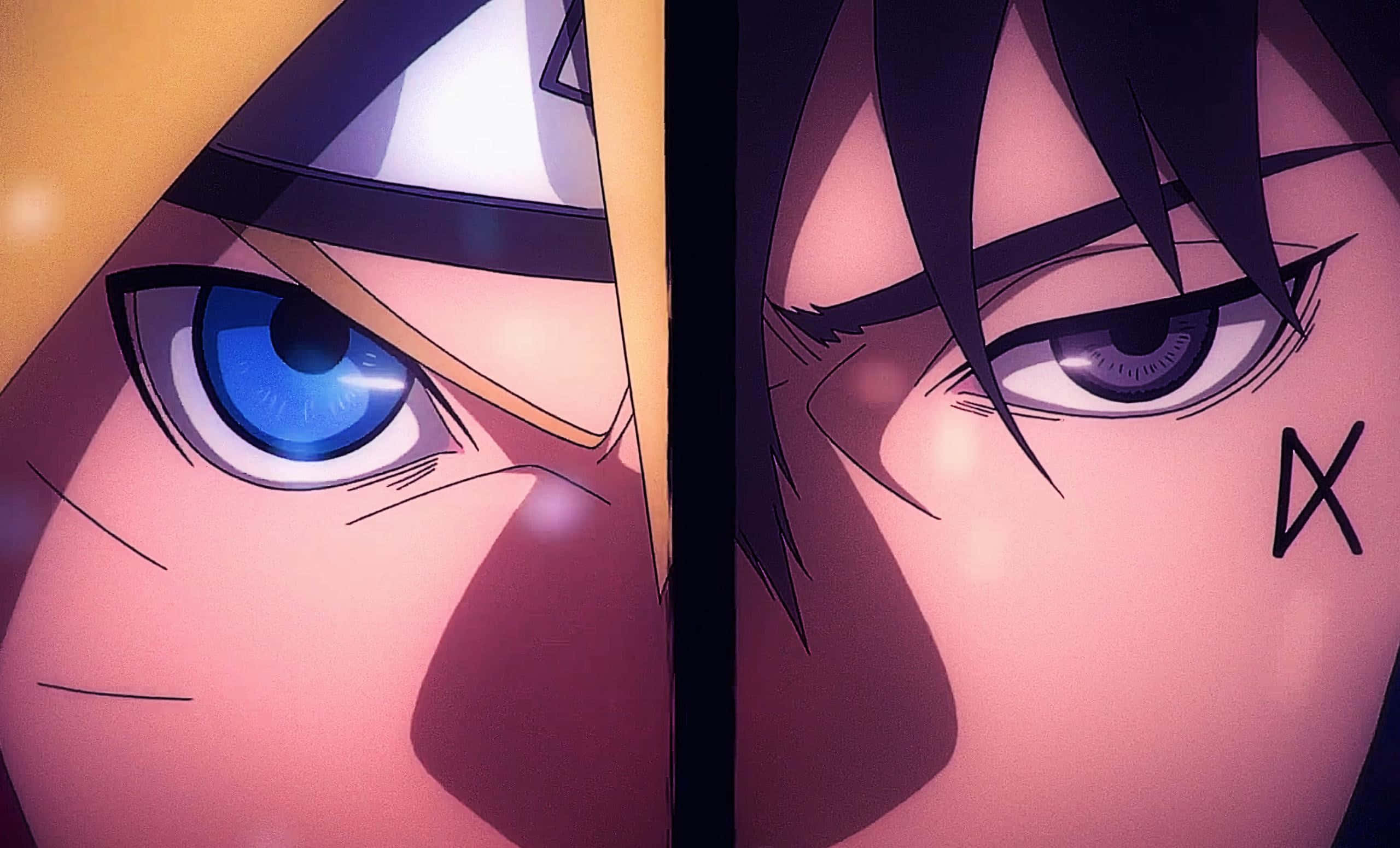 Boruto, Kawaki, blue eyes, 2K Desktop Wallpaper