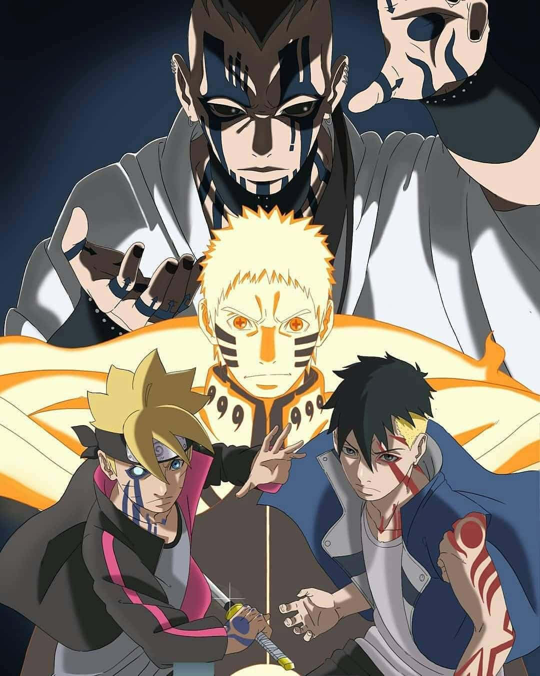 Boruto, Kawaki, Boruto Vs Kawaki, HD Phone Wallpaper