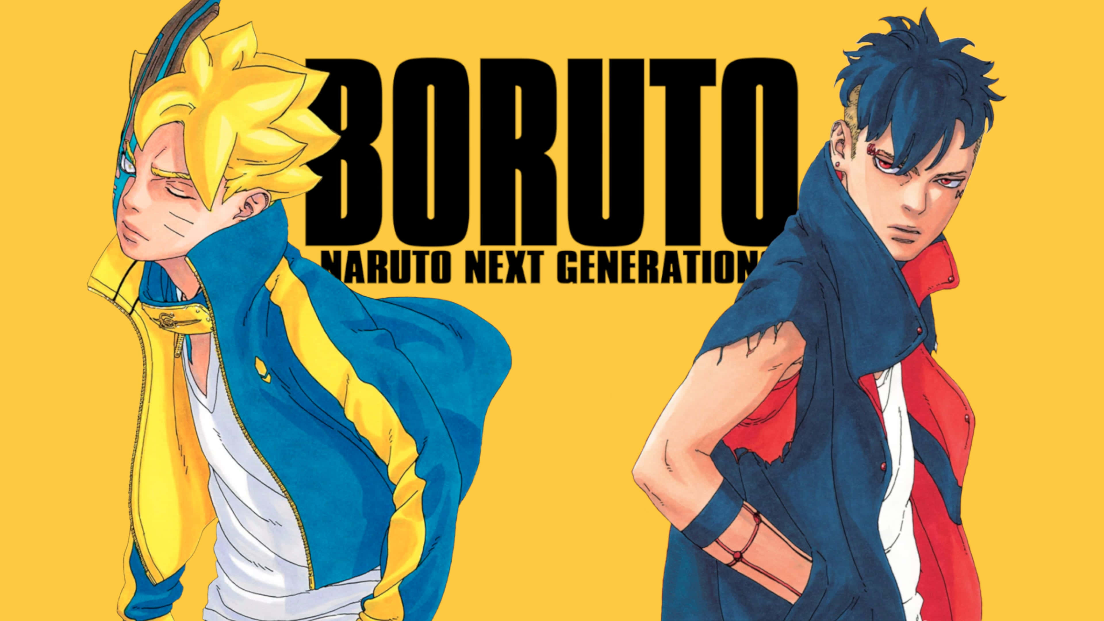 Boruto, Kawaki, Boruto Vs Kawaki, 4K Desktop Wallpaper
