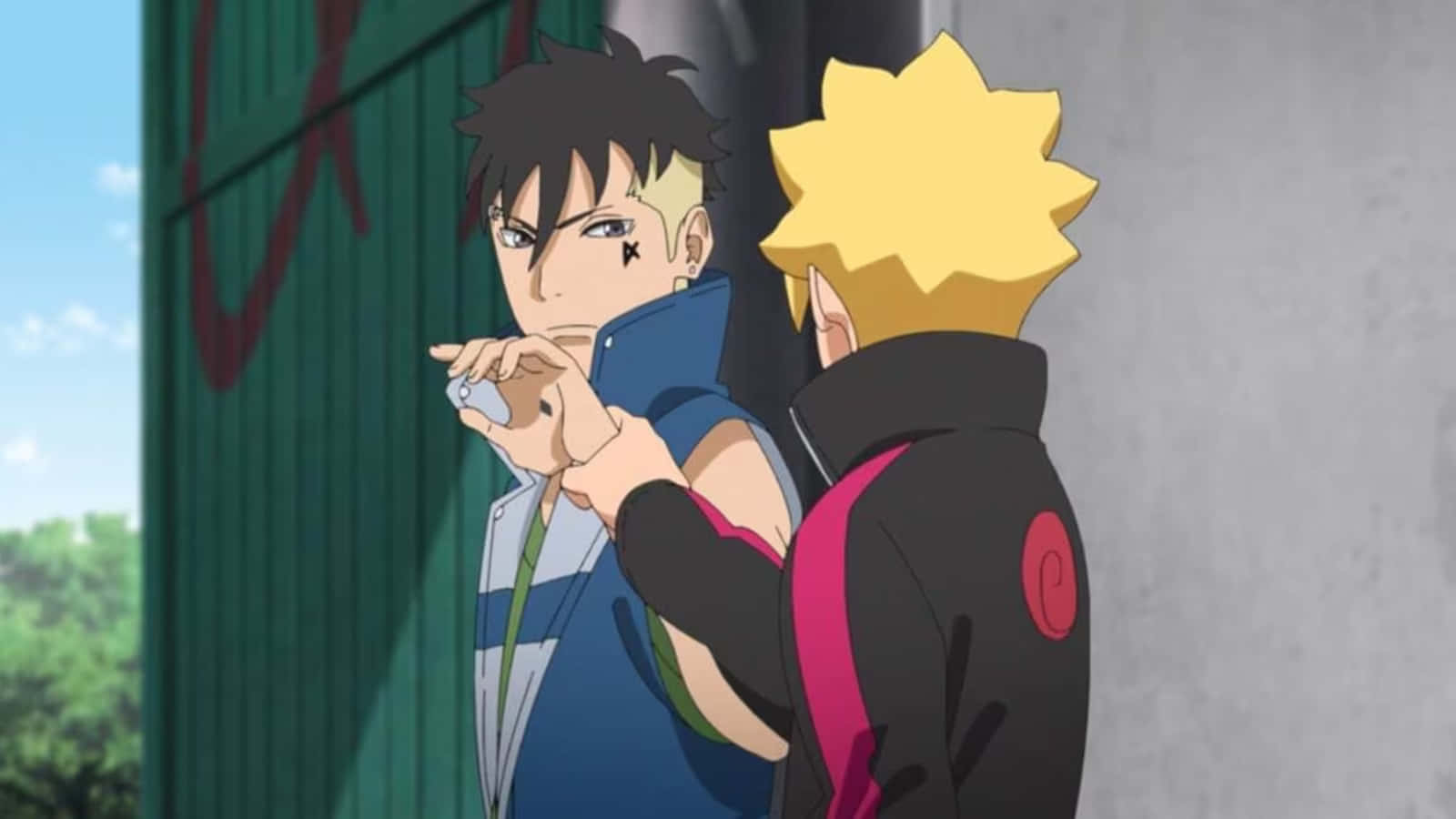 Boruto, Kawaki, spiky blonde hair, HD Desktop Wallpaper