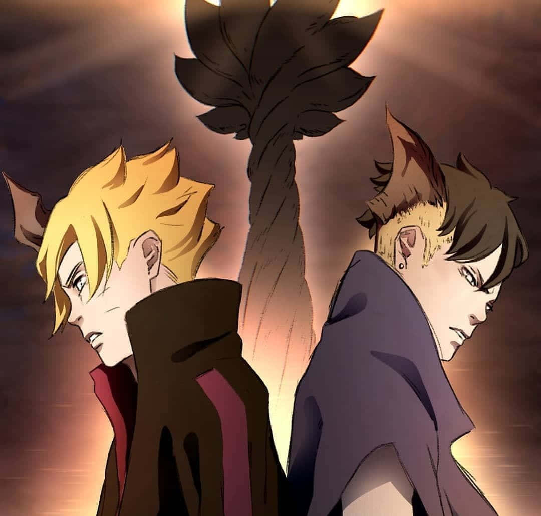 Boruto, Kawaki, glowing tree, SD Desktop Wallpaper