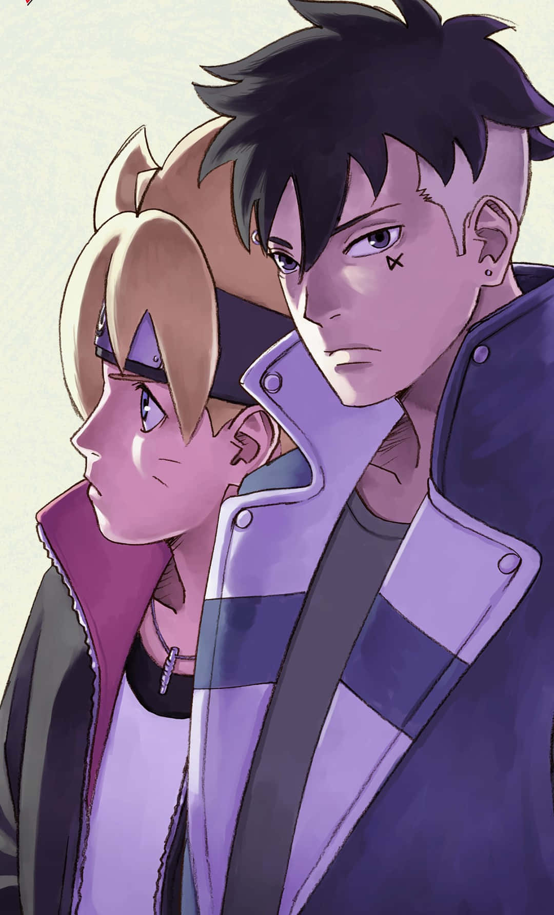 Boruto, Kawaki, spiky hair, HD Phone Wallpaper