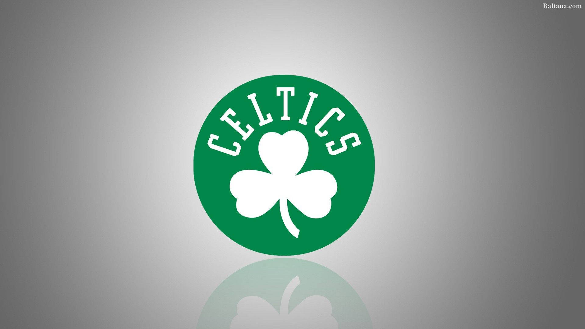 Boston Celtics, shamrock logo, green circular, Full HD Desktop Wallpaper