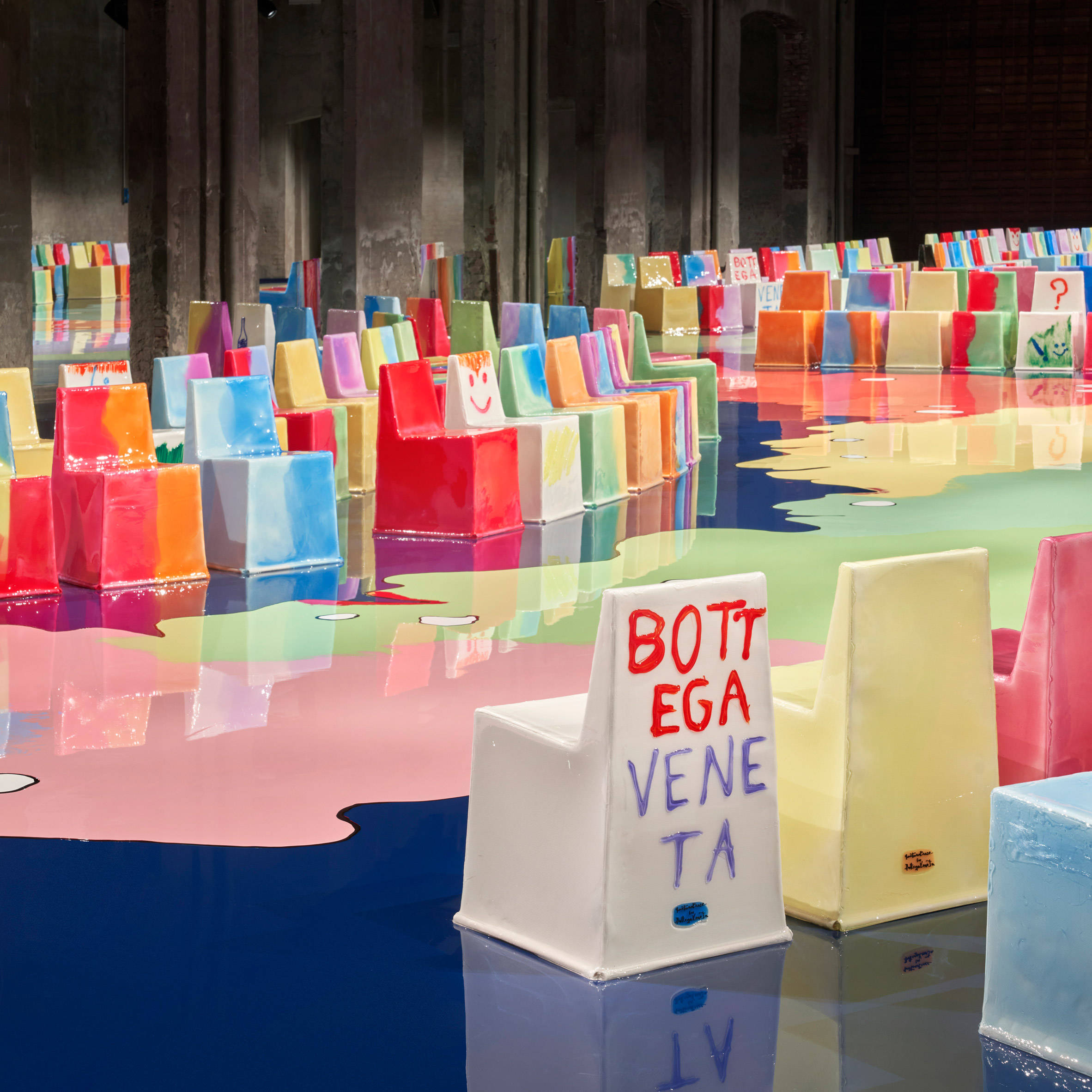 resin set, Bottega Veneta, fashion show, Full HD Desktop Wallpaper