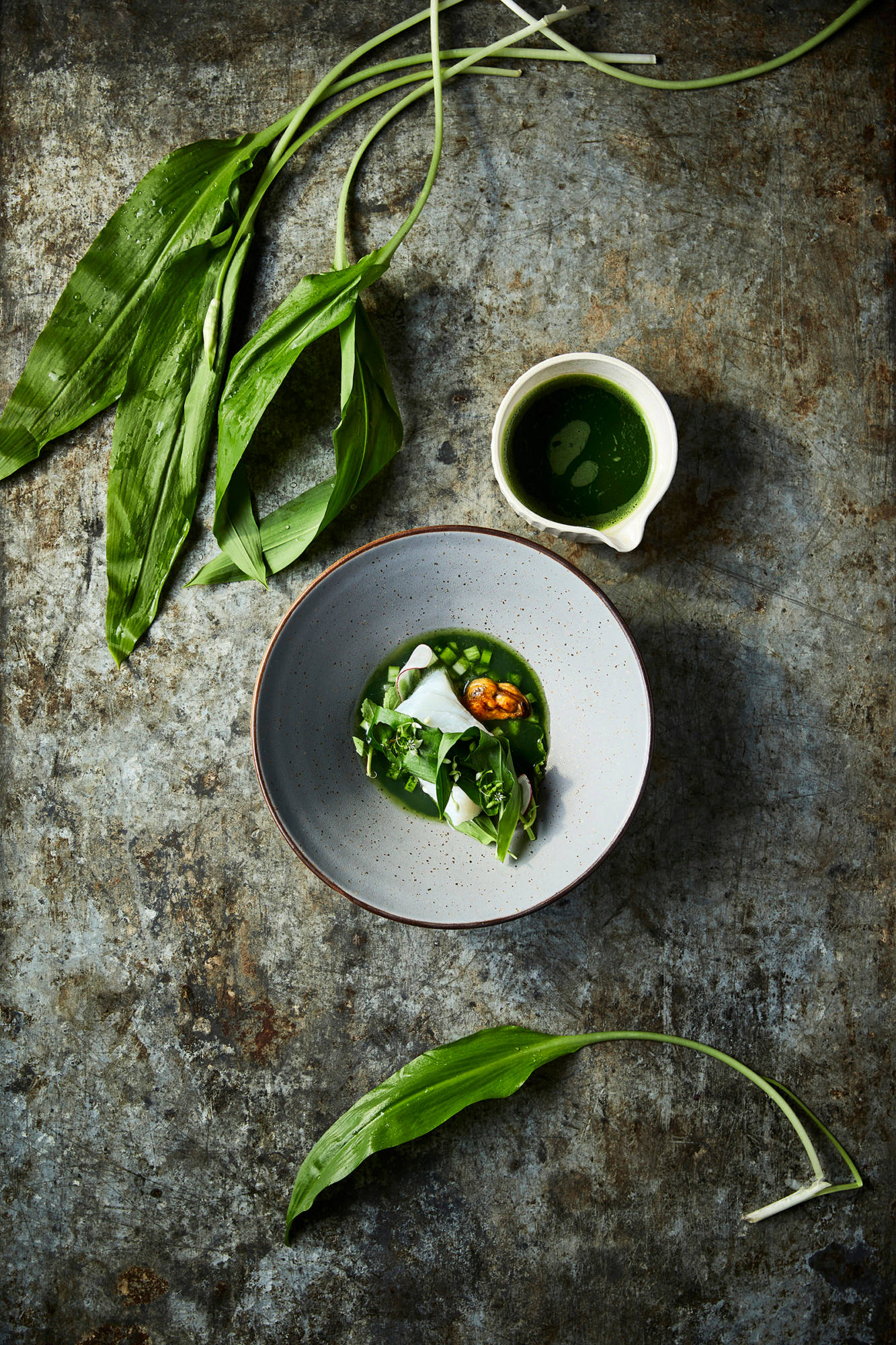 Bouillabaisse, green sauce, vibrant green soup, Full HD Phone Wallpaper