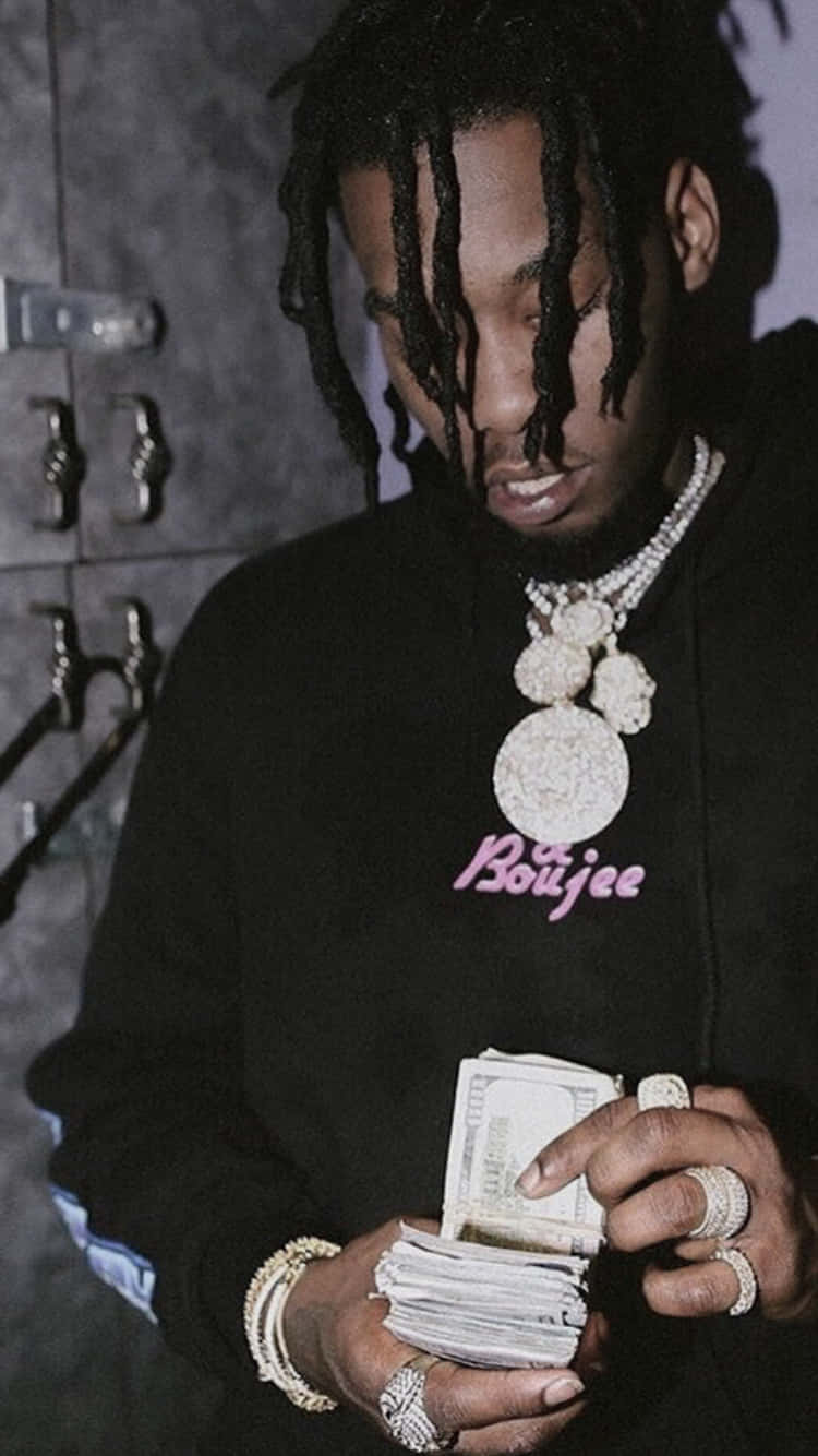 Boujee, long dreadlocks, black hoodie, HD Phone Wallpaper