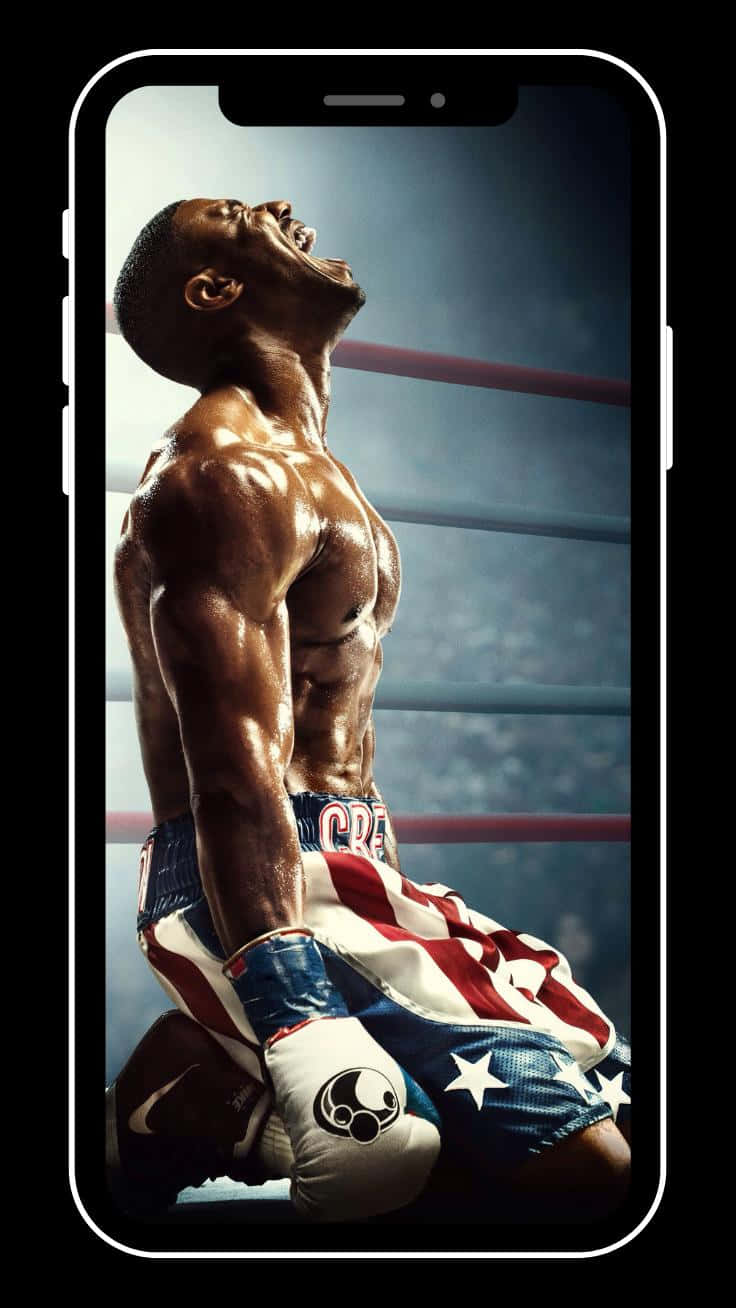 victorious boxer, patriotic shorts, ring, HD Phone Wallpaper