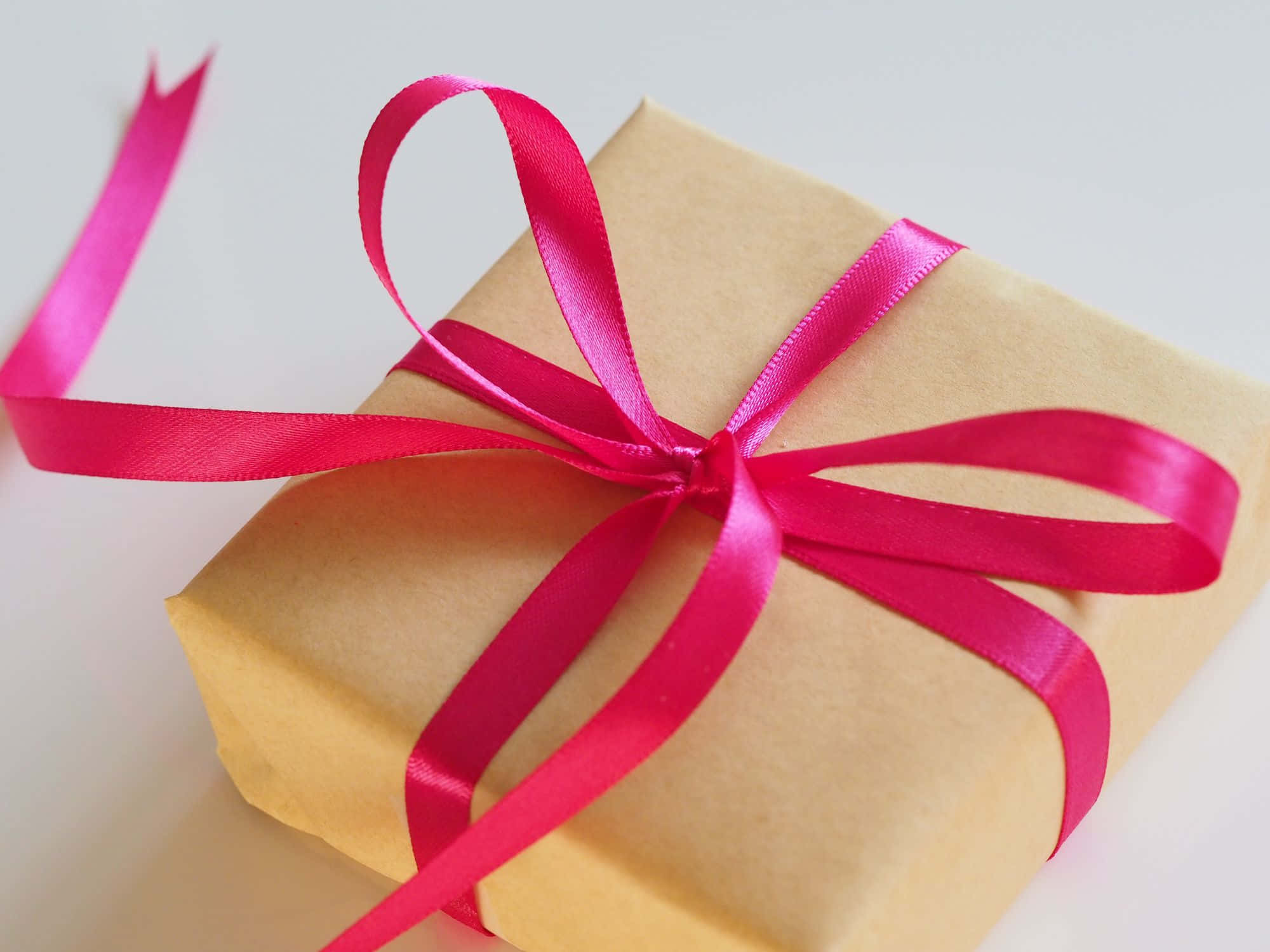 Boxing Day, gift box, brown paper, Full HD Desktop Wallpaper