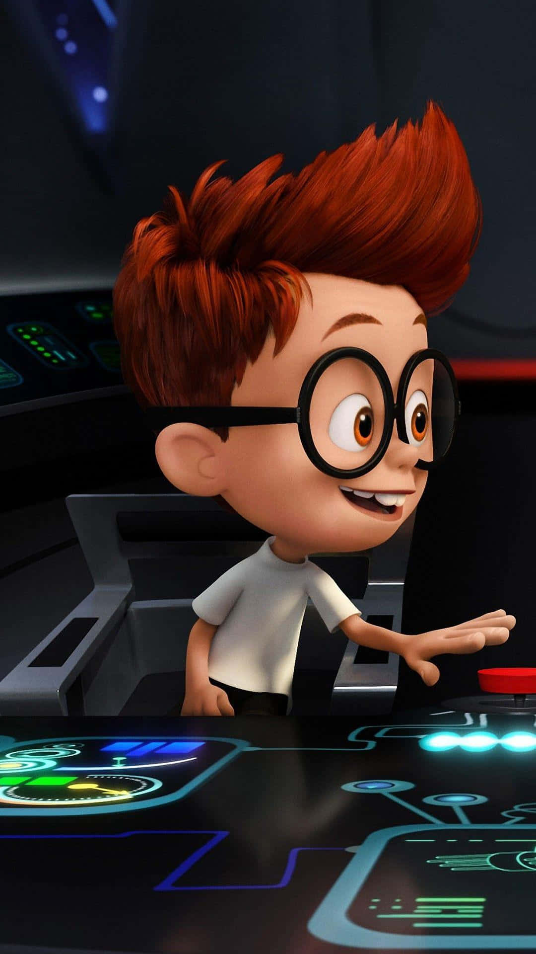 Boy Phone, red hair, glasses, Full HD Phone Wallpaper