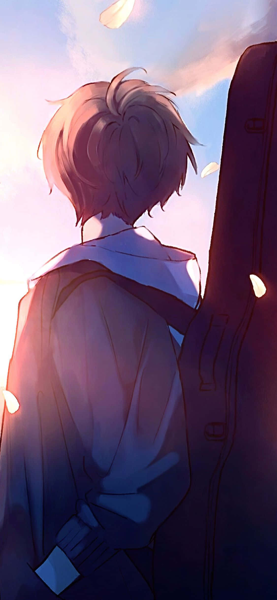 Boy Phone, anime boy, short hair, Full HD Phone Wallpaper
