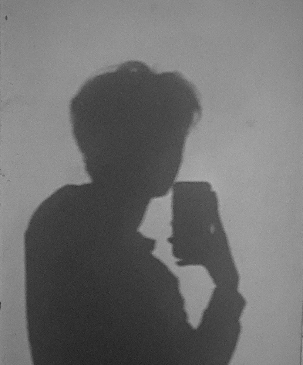 Boy Shadow, side view, silhouette, SD Phone Wallpaper