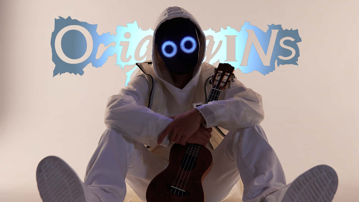 boywithuke, ukulele, white hooded suit, SD Desktop Wallpaper