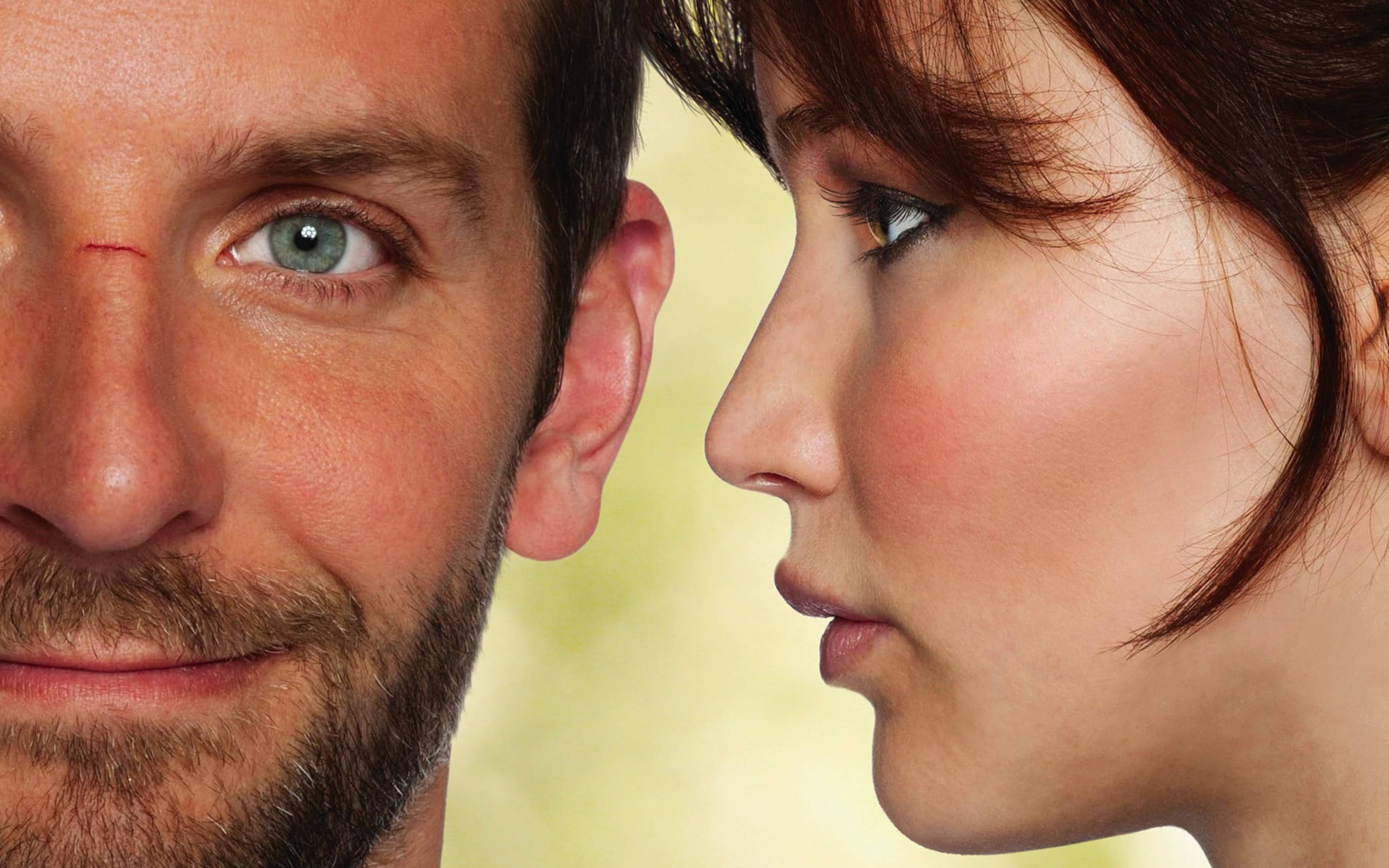 Bradley Cooper, close proximity, intense eye contact, 2K Desktop Wallpaper