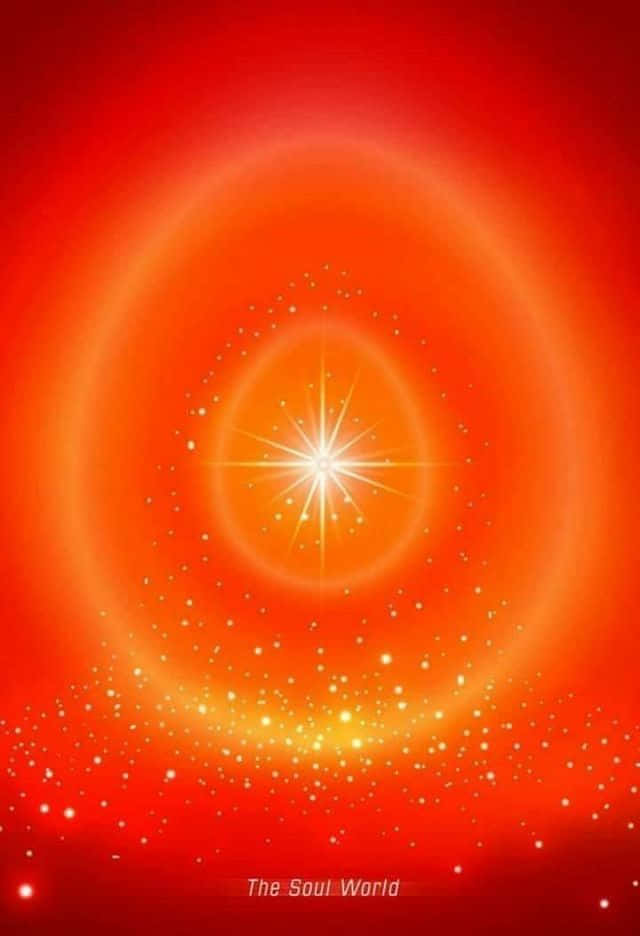 Brahma Kumaris, white starburst, concentric glowing rings, SD Phone Wallpaper