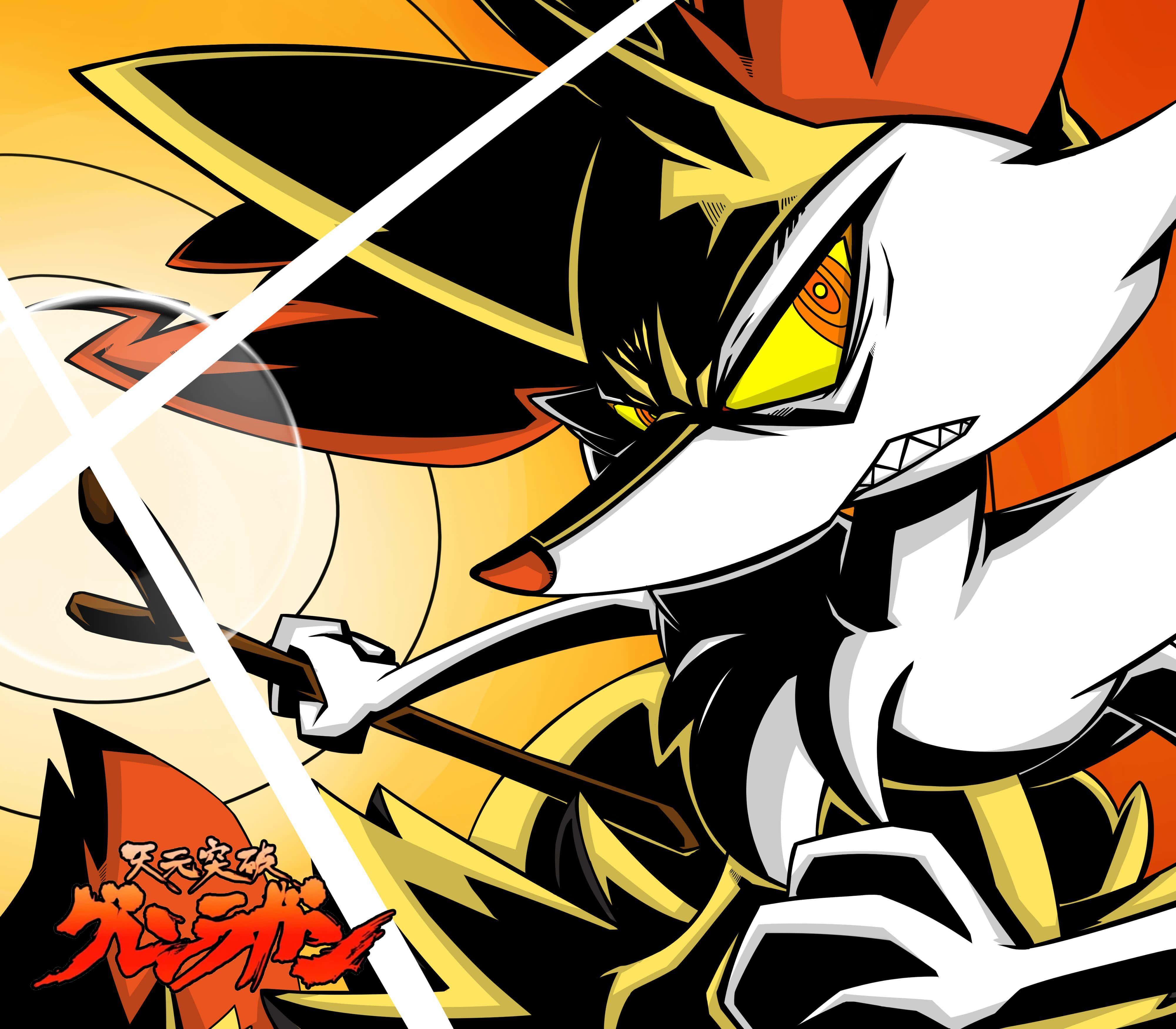 Braixen, white fox warrior, yellow eyes, 4K Desktop Wallpaper