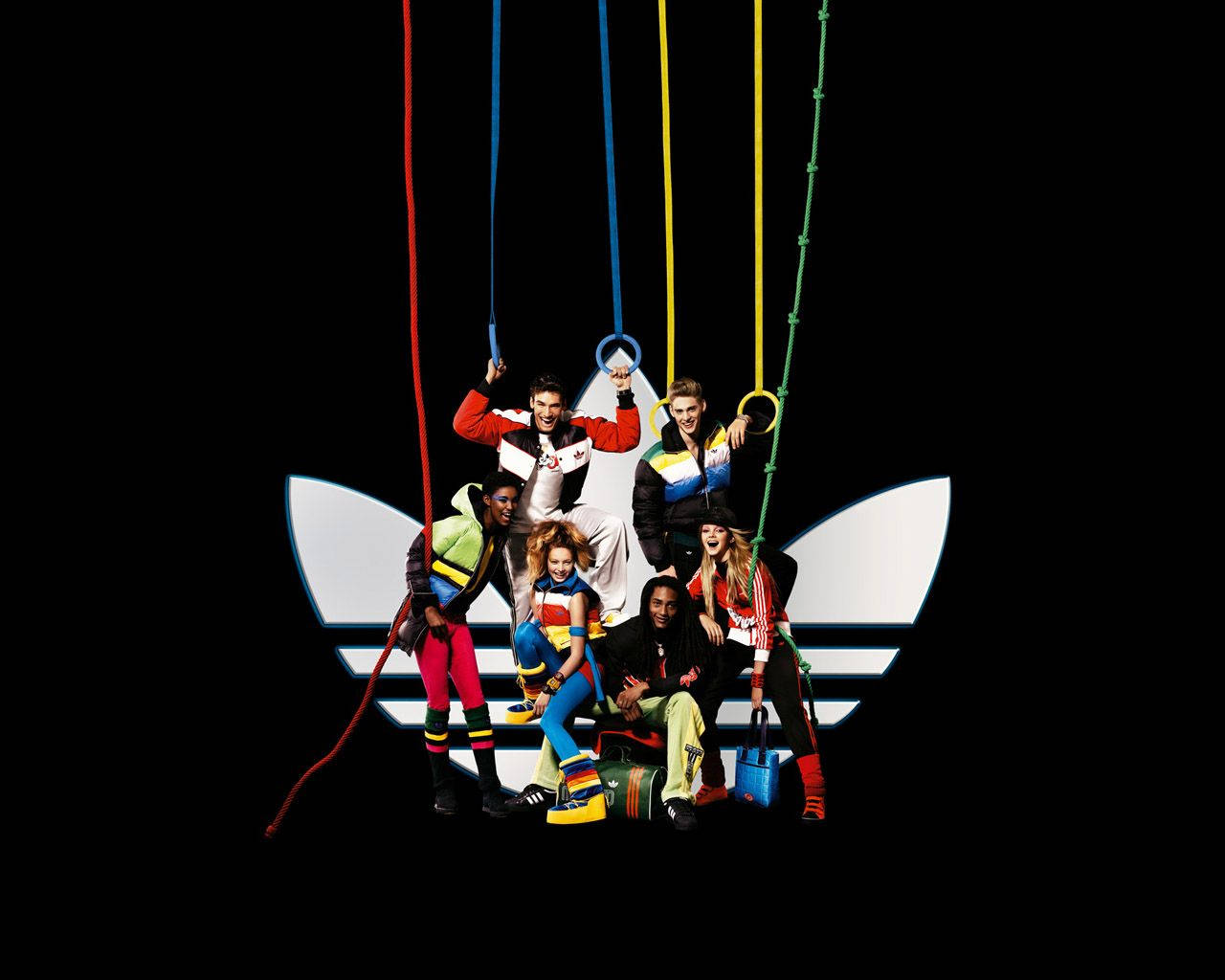 adidas, adidas logo, 80s sportswear, HD Desktop Wallpaper