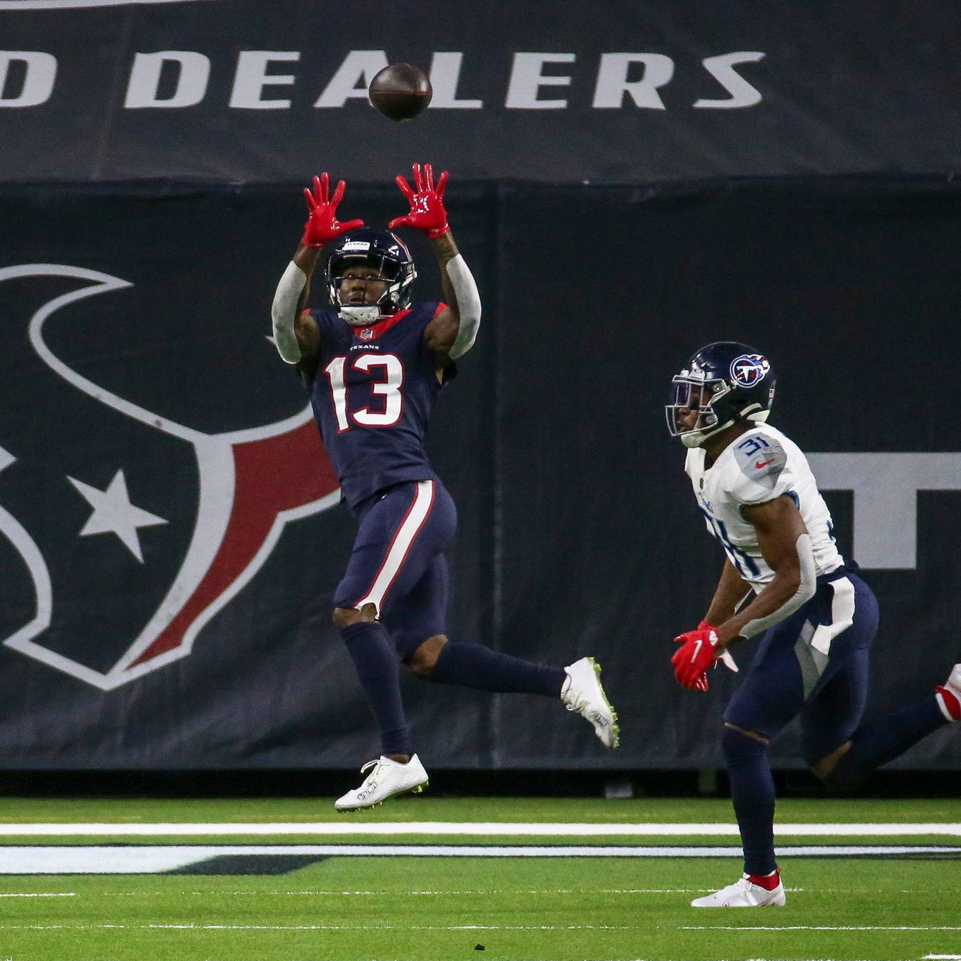 Brandin Cooks, navy jersey, football player, HD Desktop Wallpaper