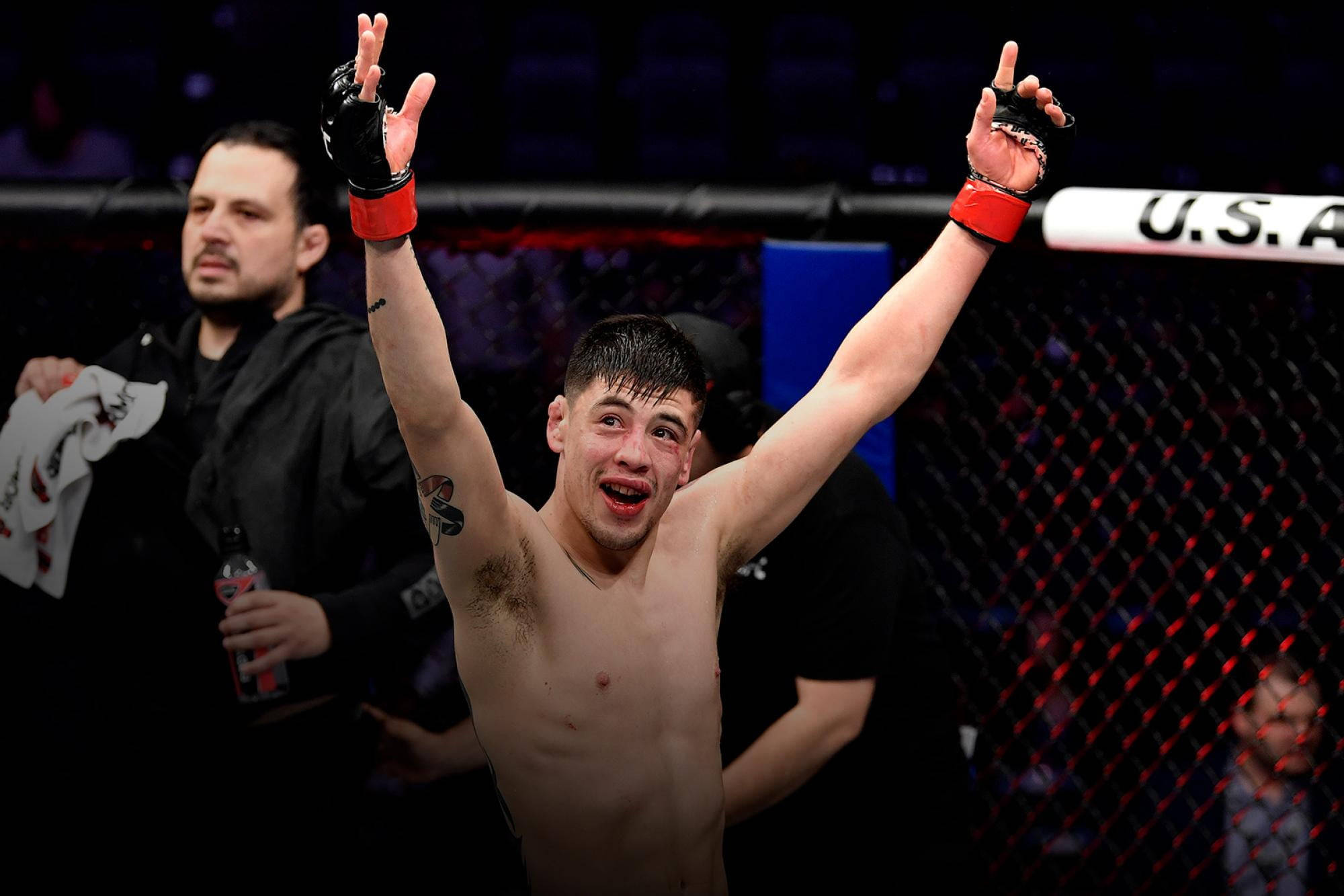 Brandon Moreno, victory, mixed martial artist, Full HD Desktop Wallpaper