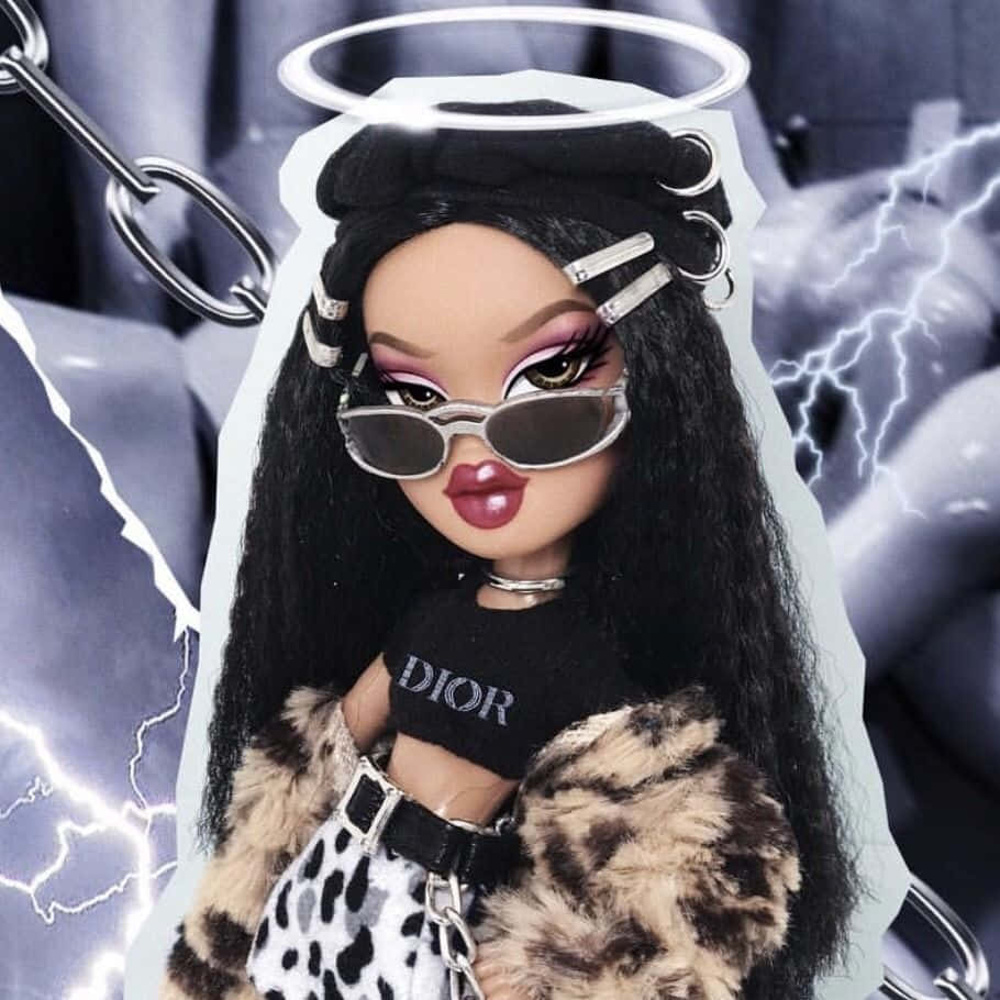 Bratz Doll Aesthetic, halo, sunglasses, SD Desktop Wallpaper