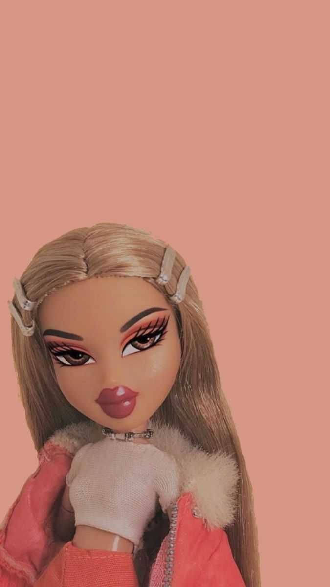 Bratz Dolls, peach, pink jacket, SD Phone Wallpaper