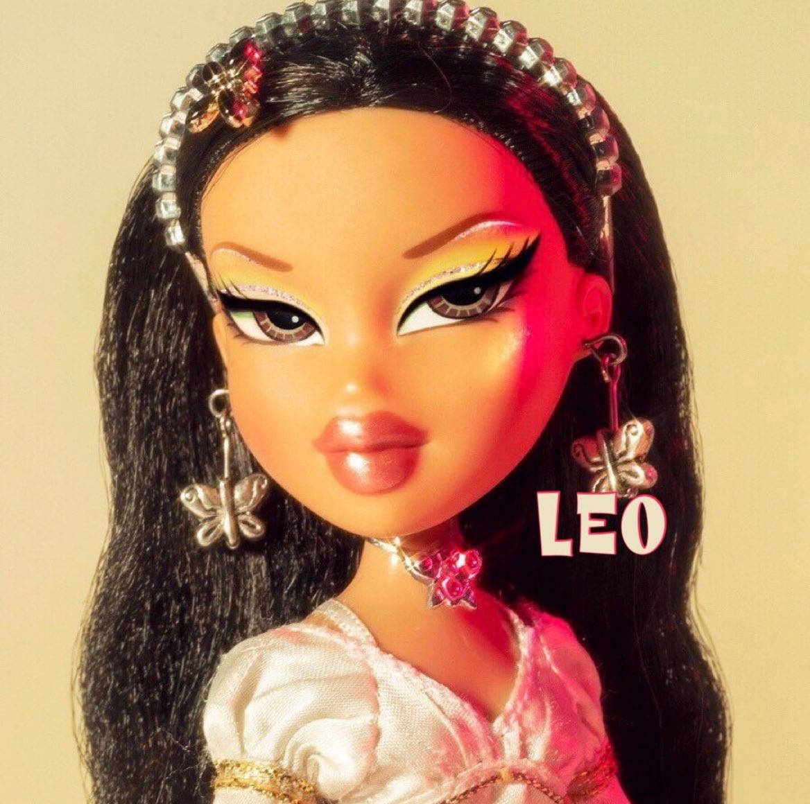 Bratz Dolls, long black hair, jeweled headband, SD Desktop Wallpaper