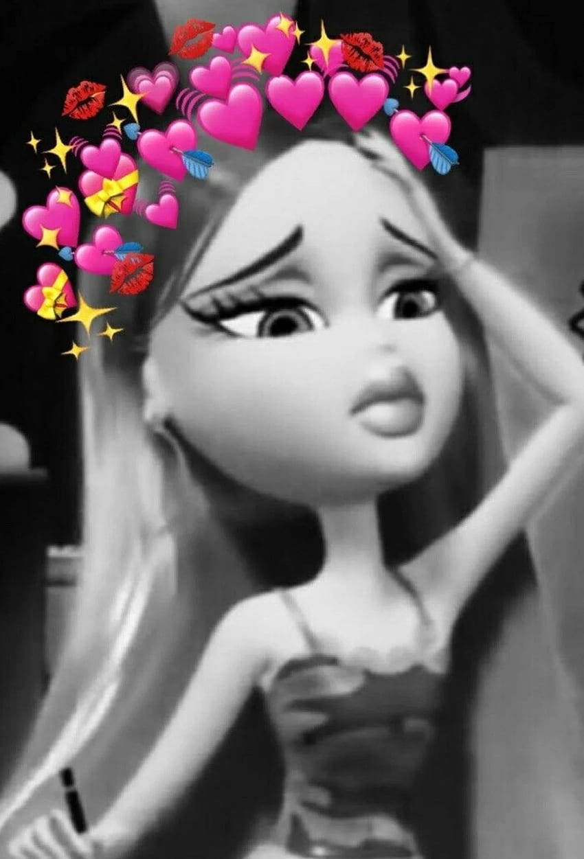 Bratz Dolls, anime-style doll, long hair, SD Phone Wallpaper