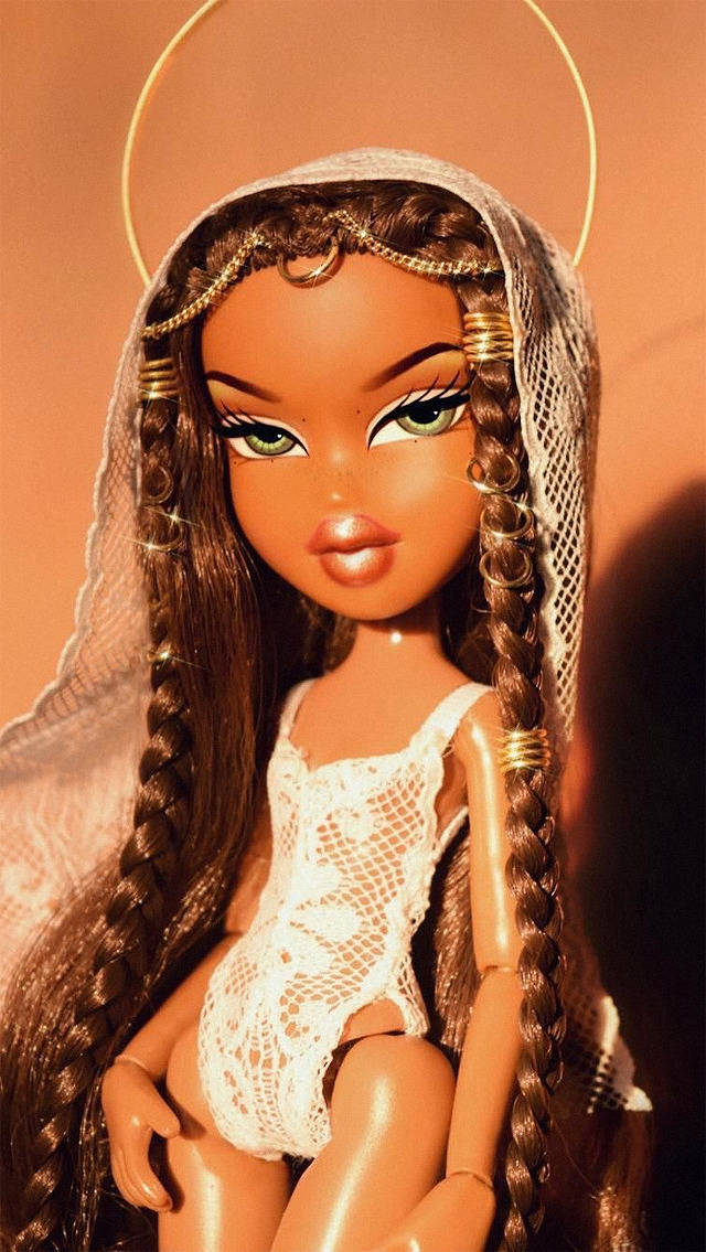 Bratz Dolls, braided hair, halo, SD Phone Wallpaper