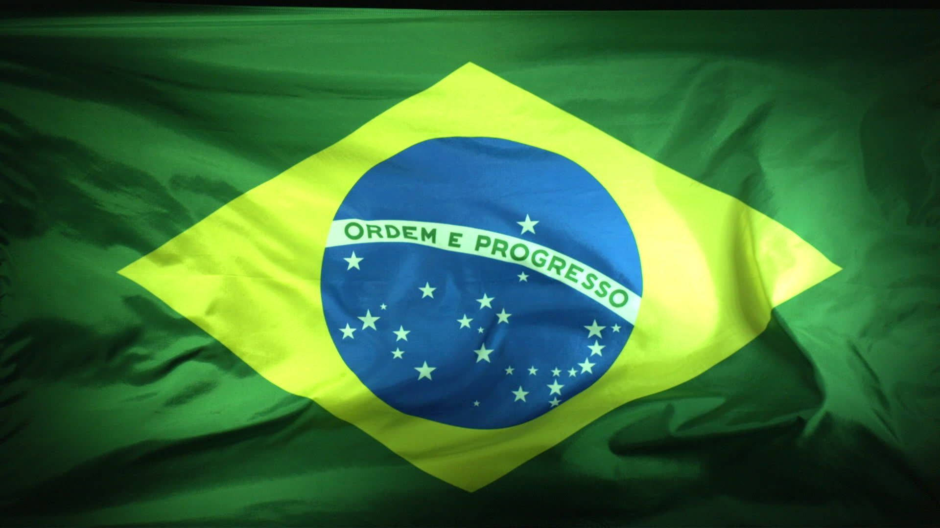 Brazil flag, green, yellow, Full HD Desktop Wallpaper