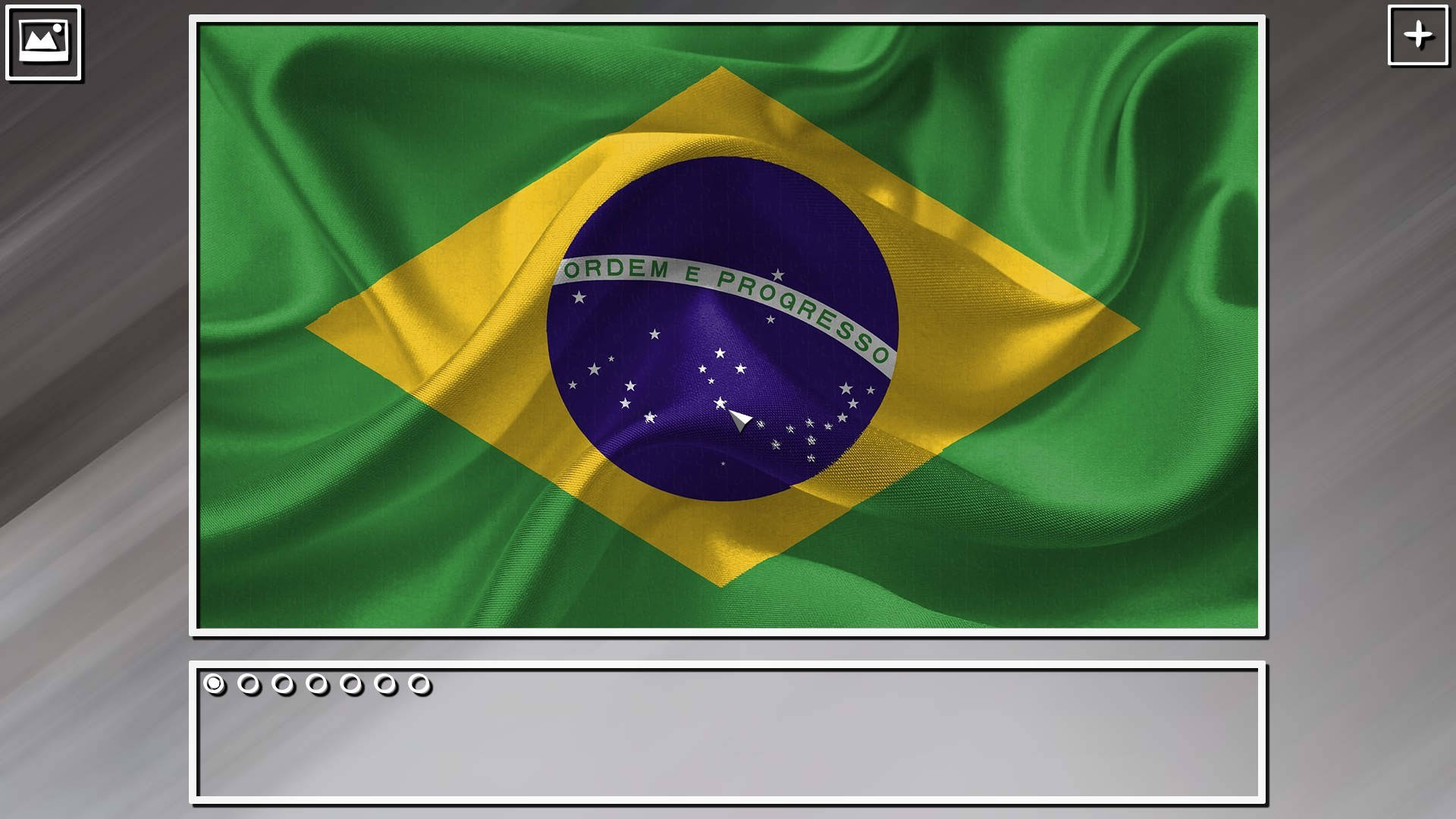 Brazil flag, green yellow diamond, blue starry globe, Full HD Desktop Wallpaper
