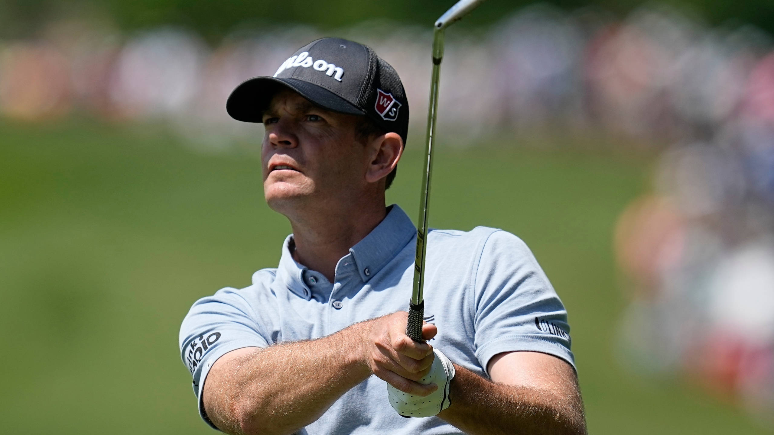Brendan Steele, light blue shirt, black cap, 2K Desktop Wallpaper