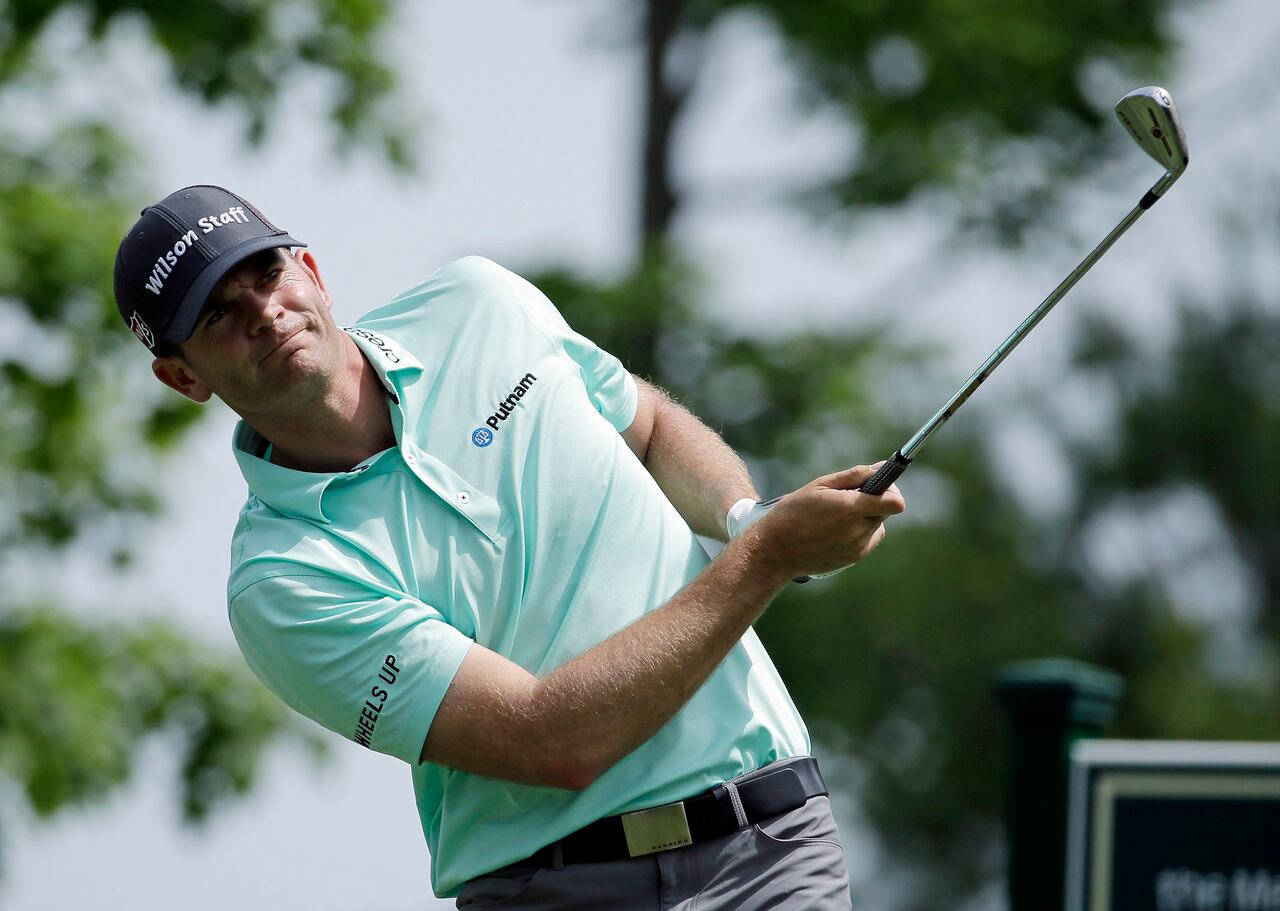 Brendan Steele, light blue shirt, golfer, HD Desktop Wallpaper