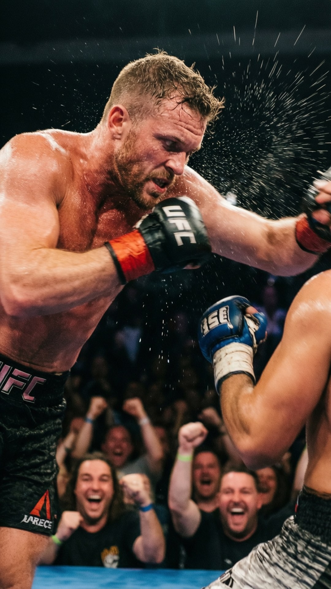 Brian Bowles, punch, fight, Full HD Phone Wallpaper