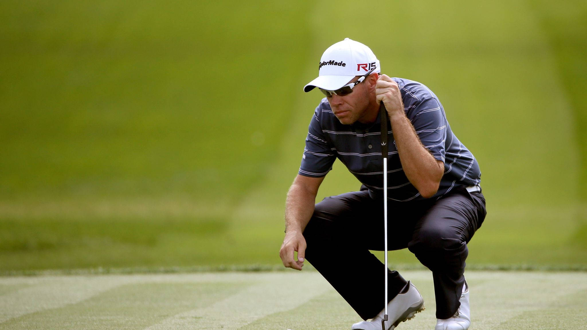 Brian Davis, putting green, putter, Full HD Desktop Wallpaper