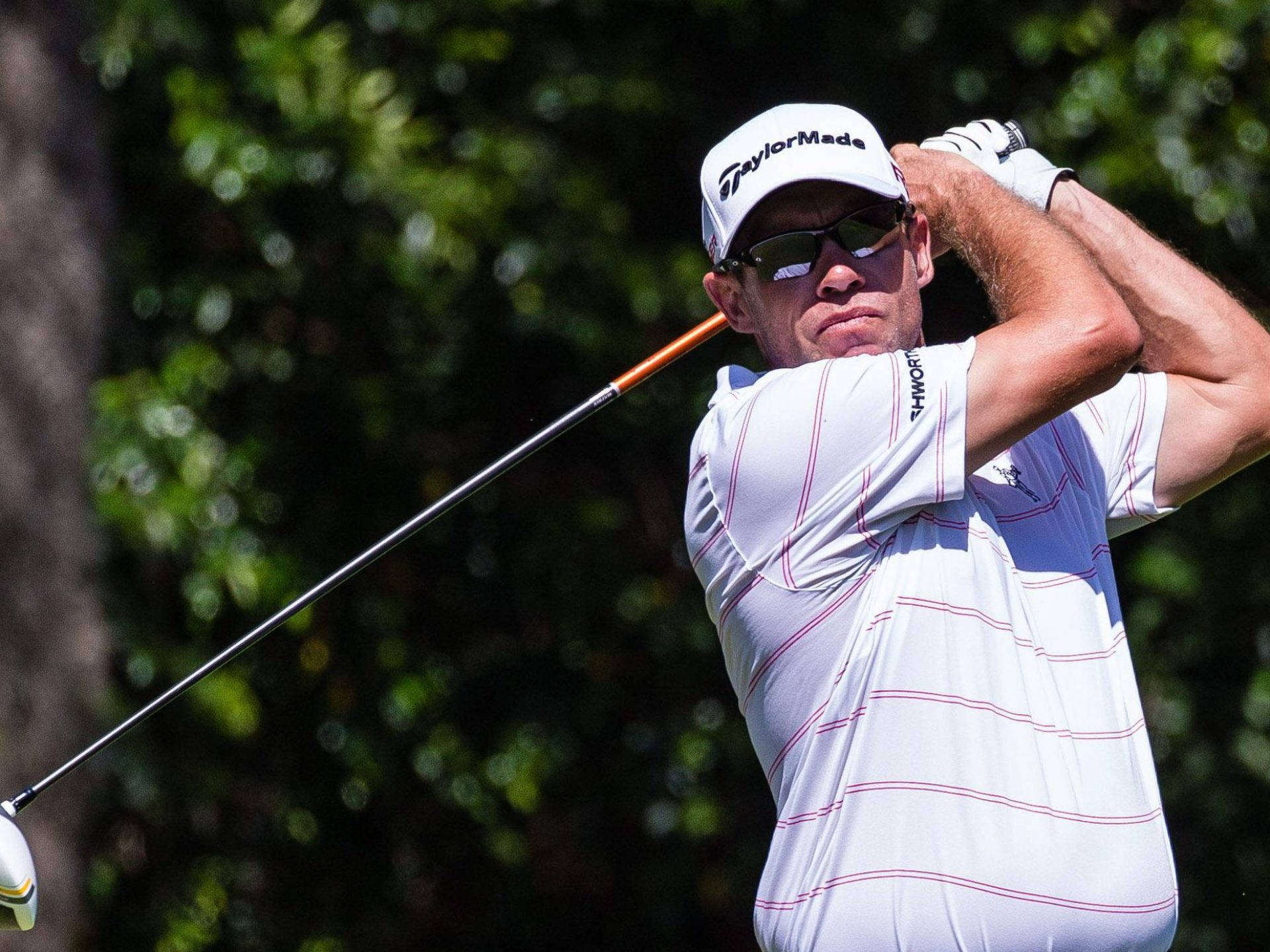 Brian Davis, golf finish position, bright sunlight, Full HD Desktop Wallpaper