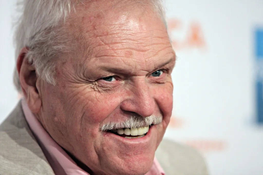 Brian Dennehy, mustache, smiling, SD Desktop Wallpaper