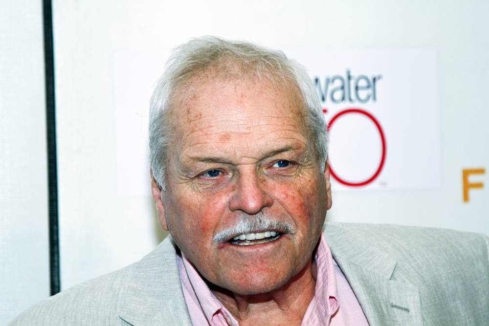 Brian Dennehy, gray mustache, white hair, SD Desktop Wallpaper