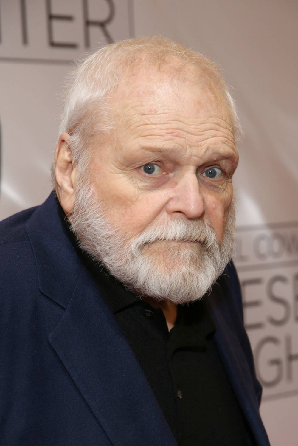 Brian Dennehy, white beard, intense blue eyes, HD Phone Wallpaper