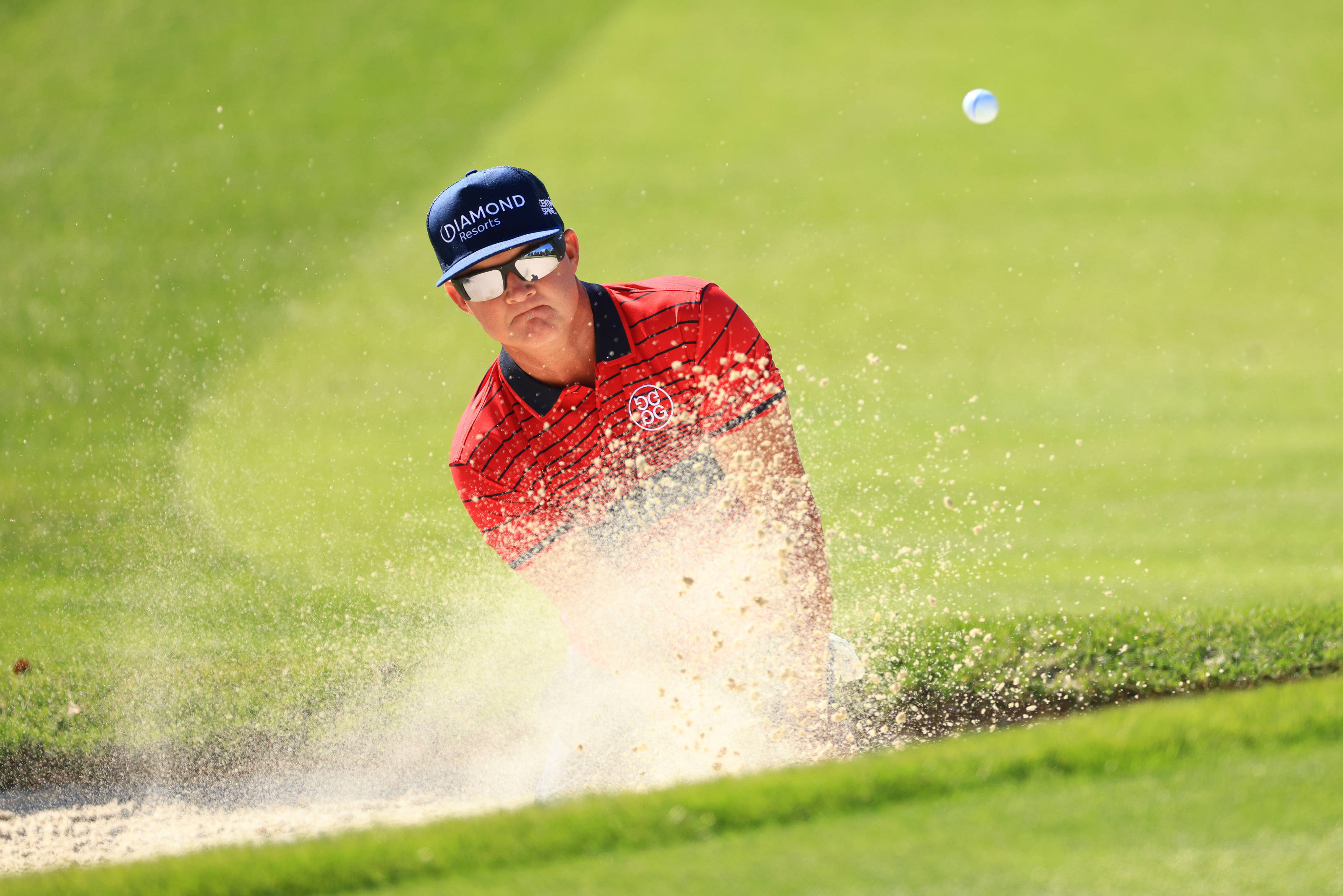 2022 PGA Championships, Brian Gay, red shirt, 2K Desktop Wallpaper