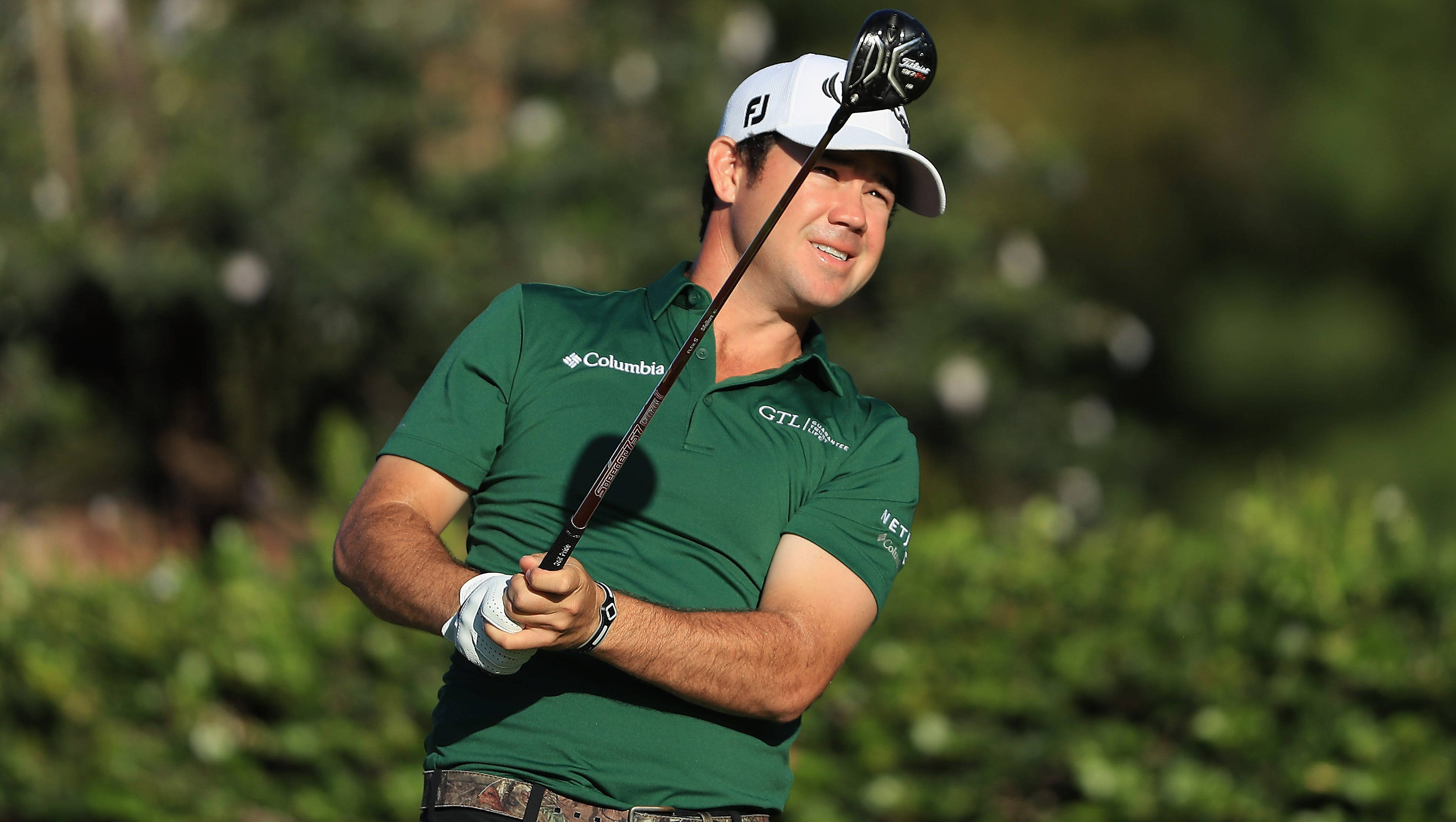 Brian Harman, green shirt, driver, 4K Desktop Wallpaper