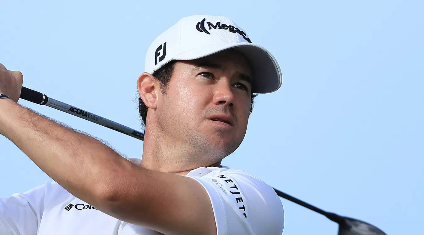 Brian Harman, white cap, white shirt, HD Desktop Wallpaper