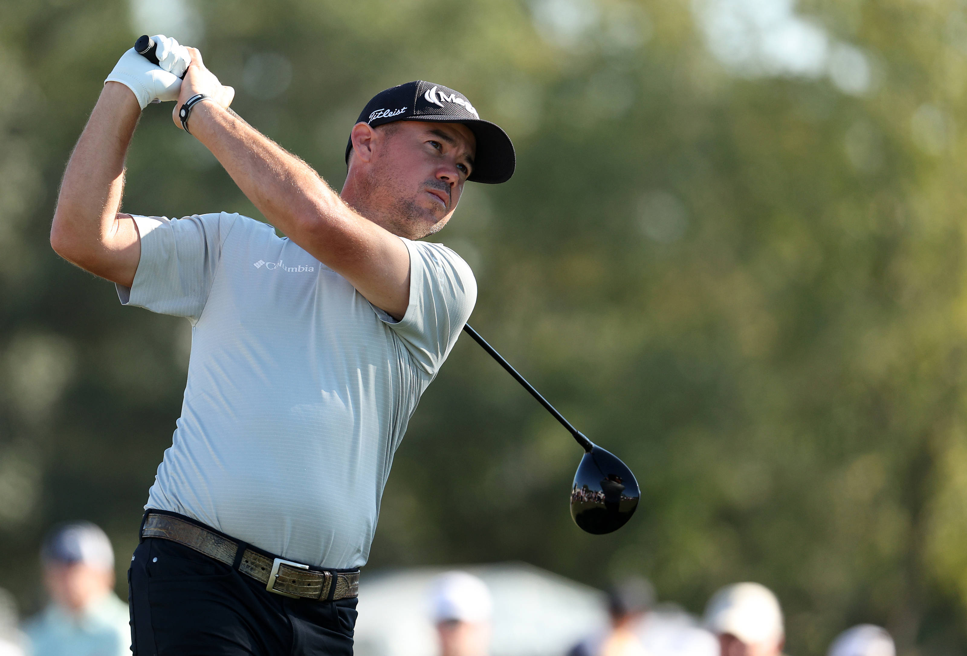 Brian Harman, golf swing, male golfer, 2K Desktop Wallpaper