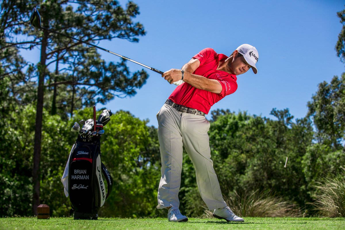 Brian Harman, golf club, sunny day, SD Desktop Wallpaper