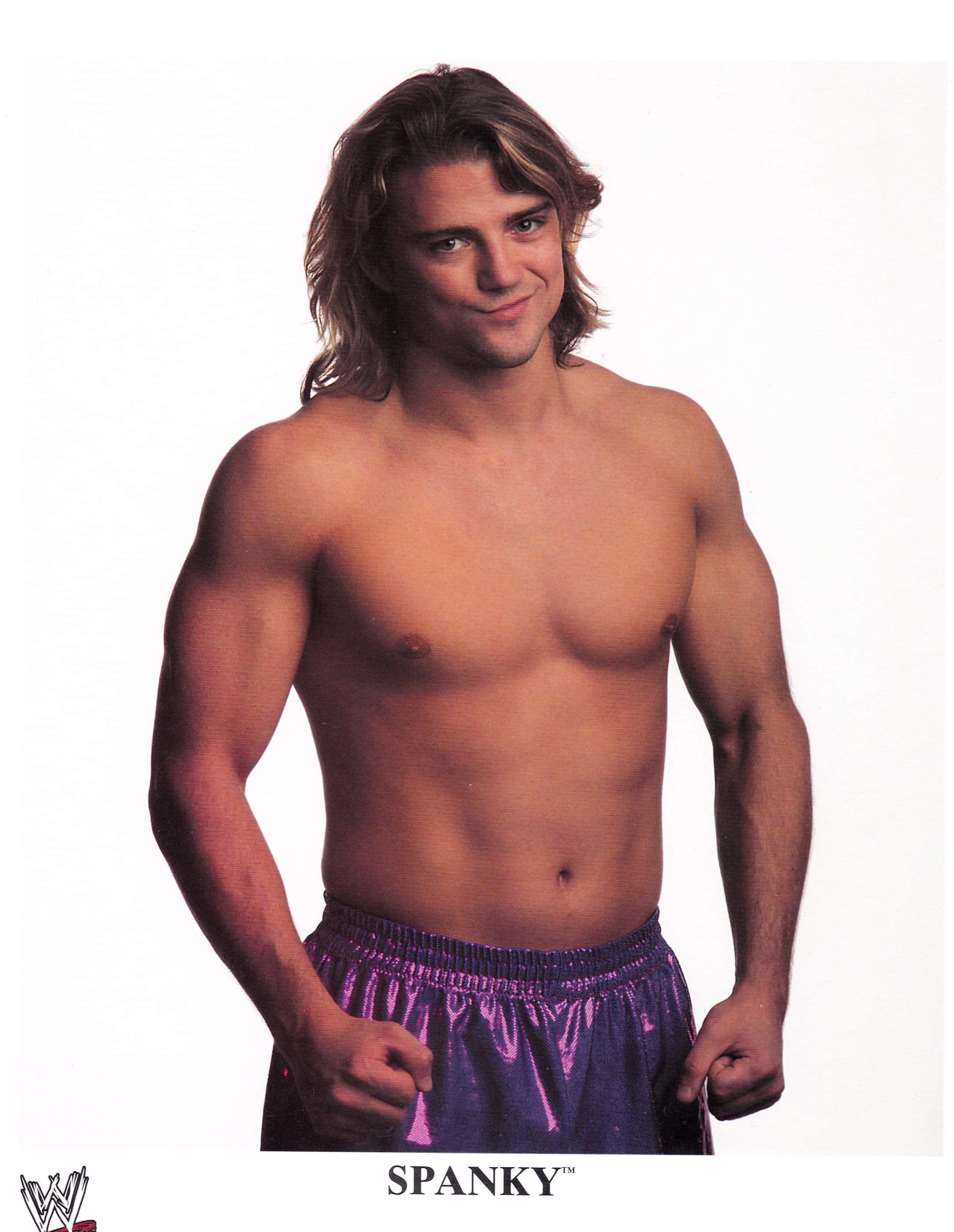 Brian Kendrick, professional wrestler, shiny purple wrestling trunks, 2K Phone Wallpaper