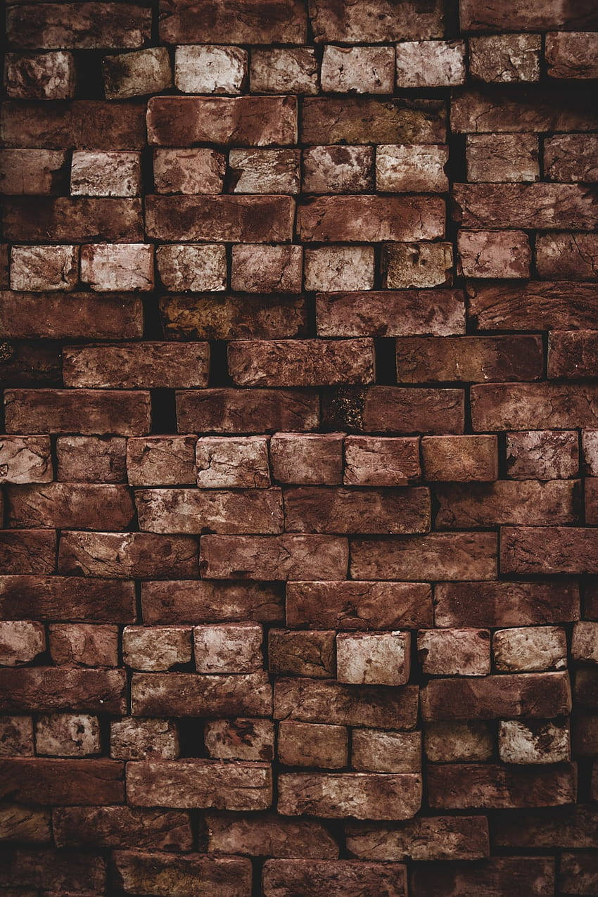 vintage stack, brick wall texture, aged brick wall, SD Phone Wallpaper
