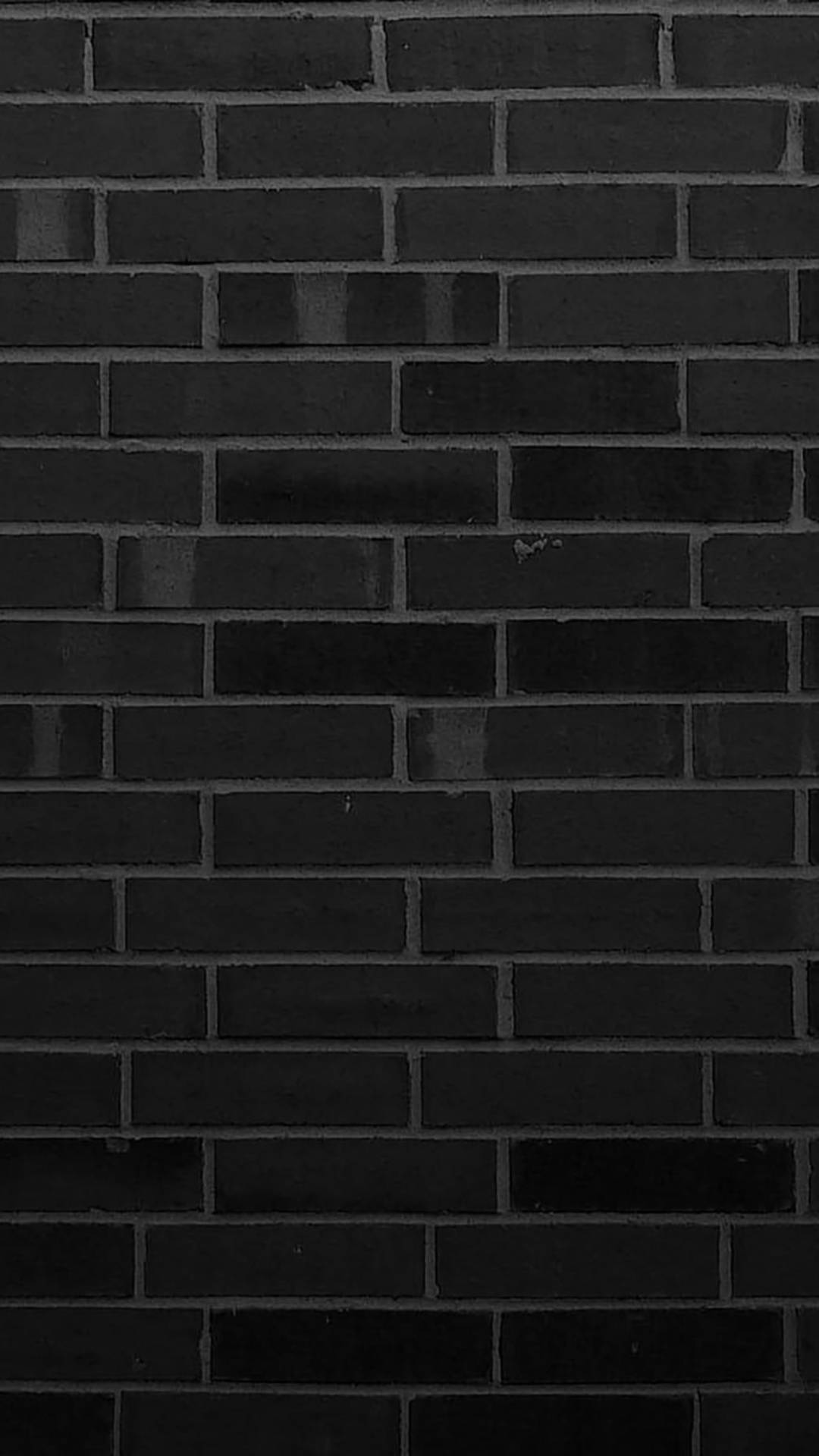 Bricked Wall, black, iPhone 6 Plus, Full HD Phone Wallpaper