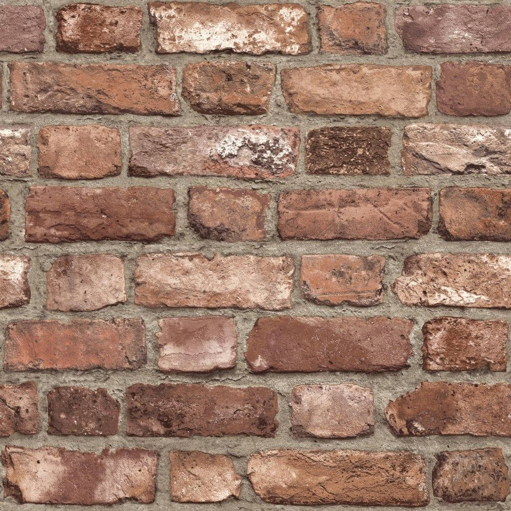 vintage brick, red brick wall, gray mortar, SD Desktop Wallpaper