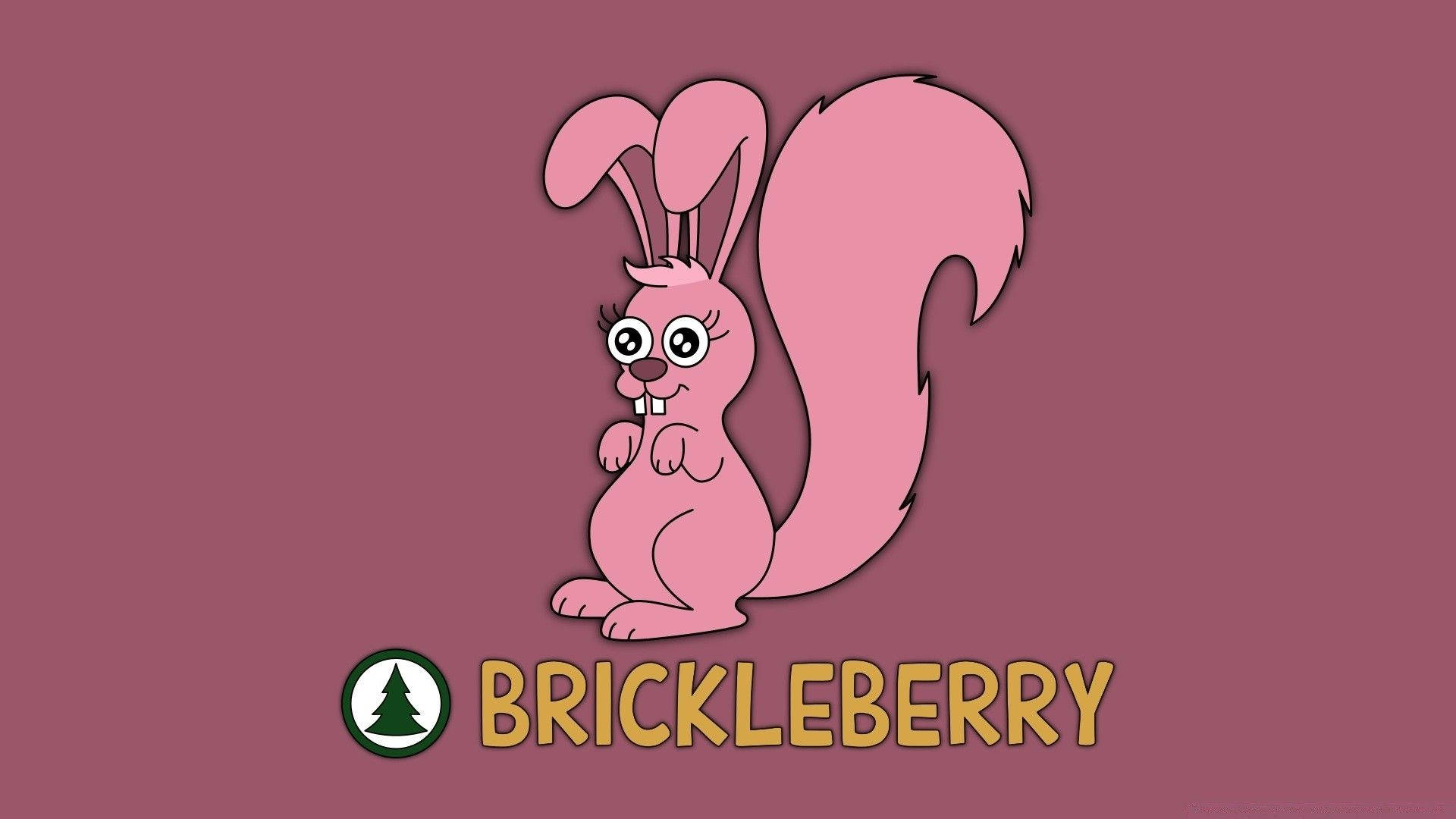 Brickleberry, pink squirrel, big eyes, Full HD Desktop Wallpaper